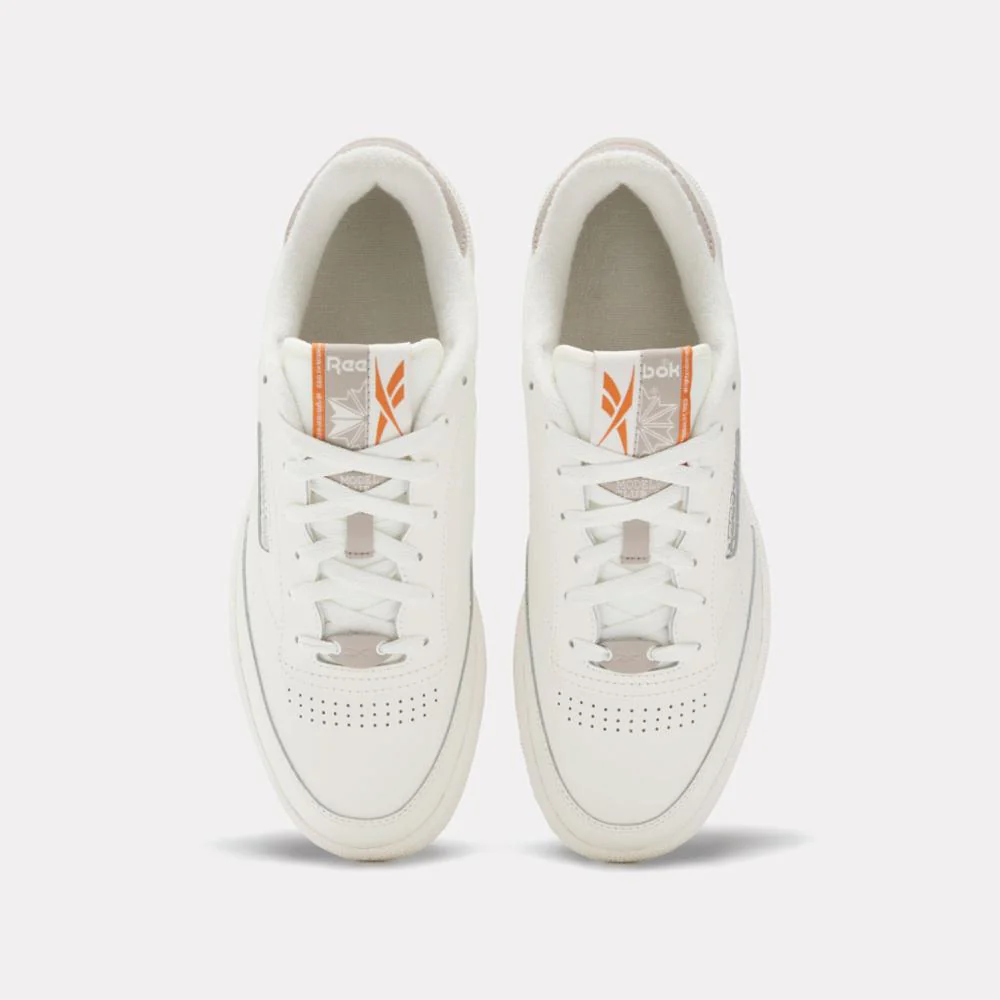 Reebok Footwear Men Club C 85 Shoes CHALK/ASH/TER - Image 5