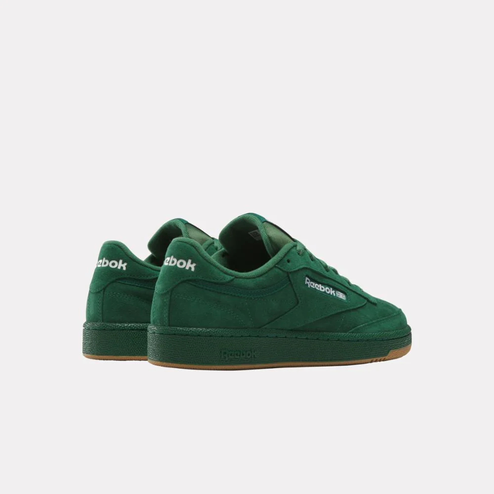 Reebok Footwear Men Club C 85 Shoes DRKGRN/FTWWHT/RBKLE3 - Image 3