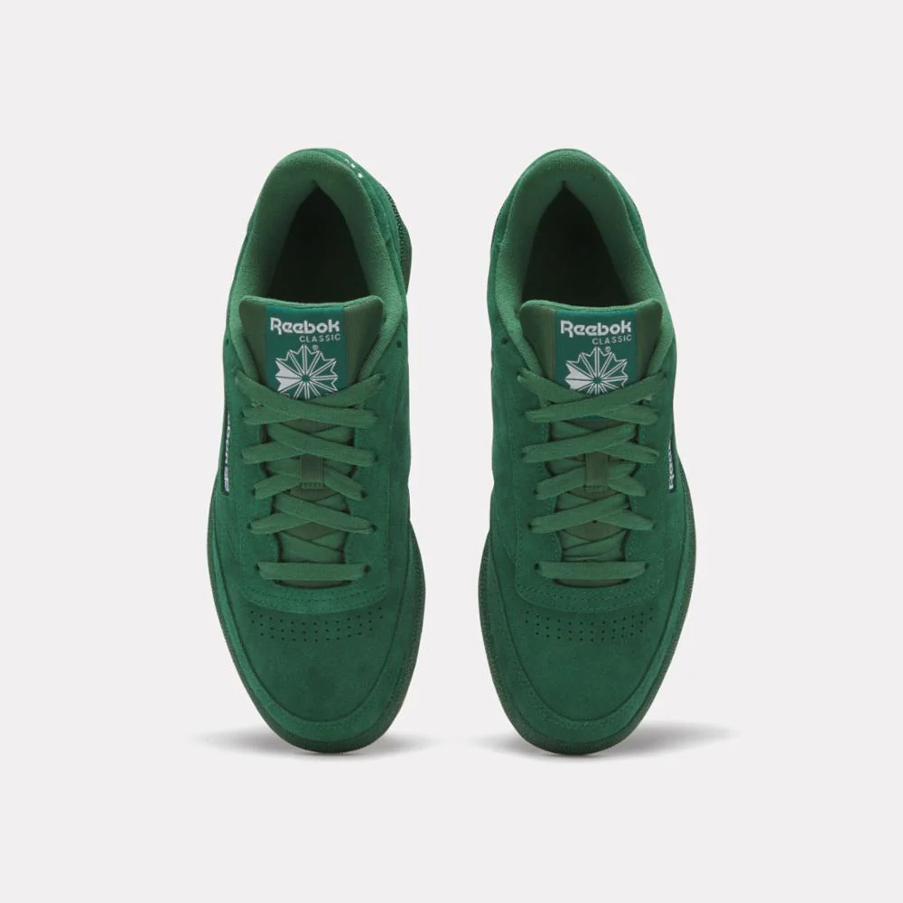 Reebok Footwear Men Club C 85 Shoes DRKGRN/FTWWHT/RBKLE3 - Image 5