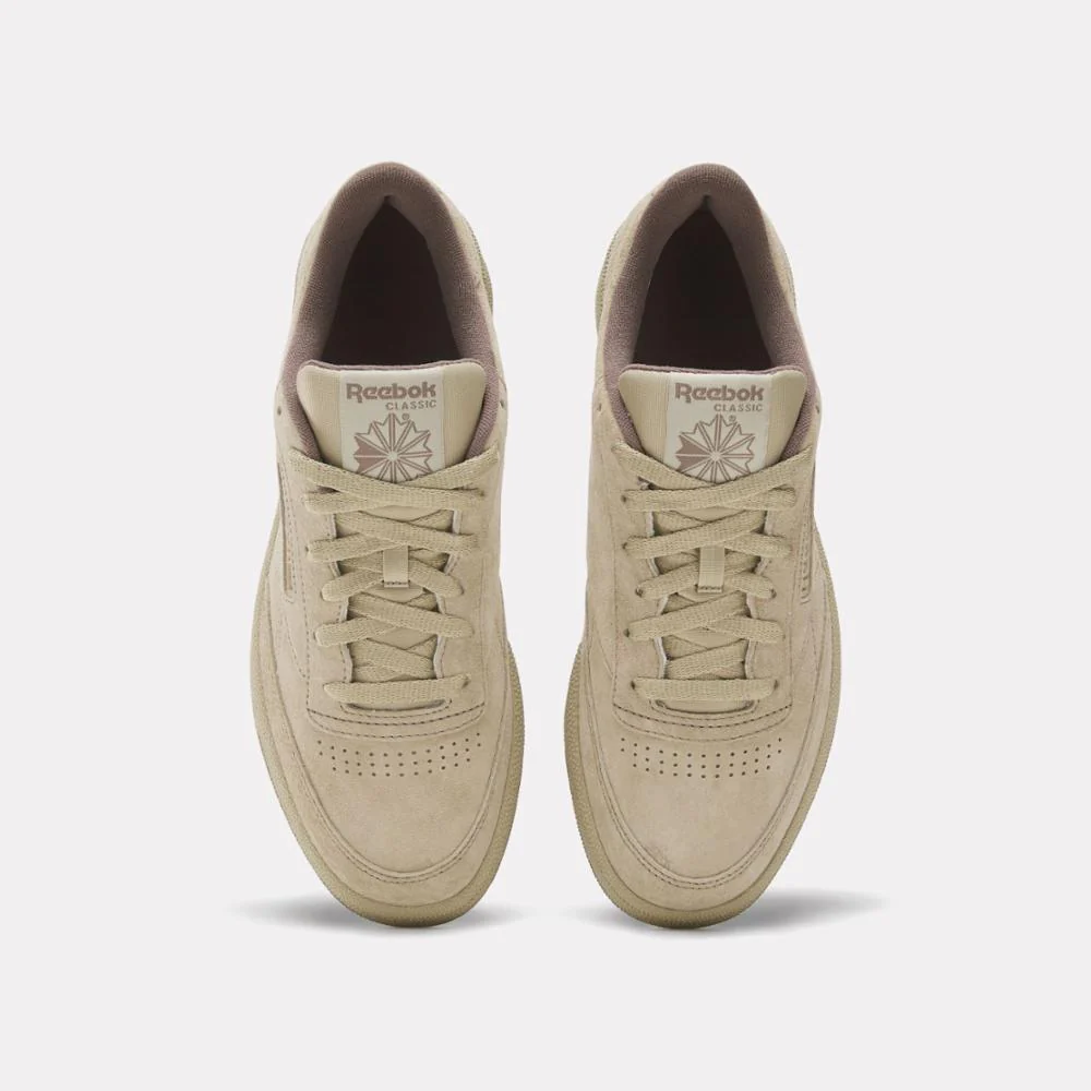 Reebok Footwear Men Club C 85 Shoes MUSHROOM/UTILITYBRWN - Image 5