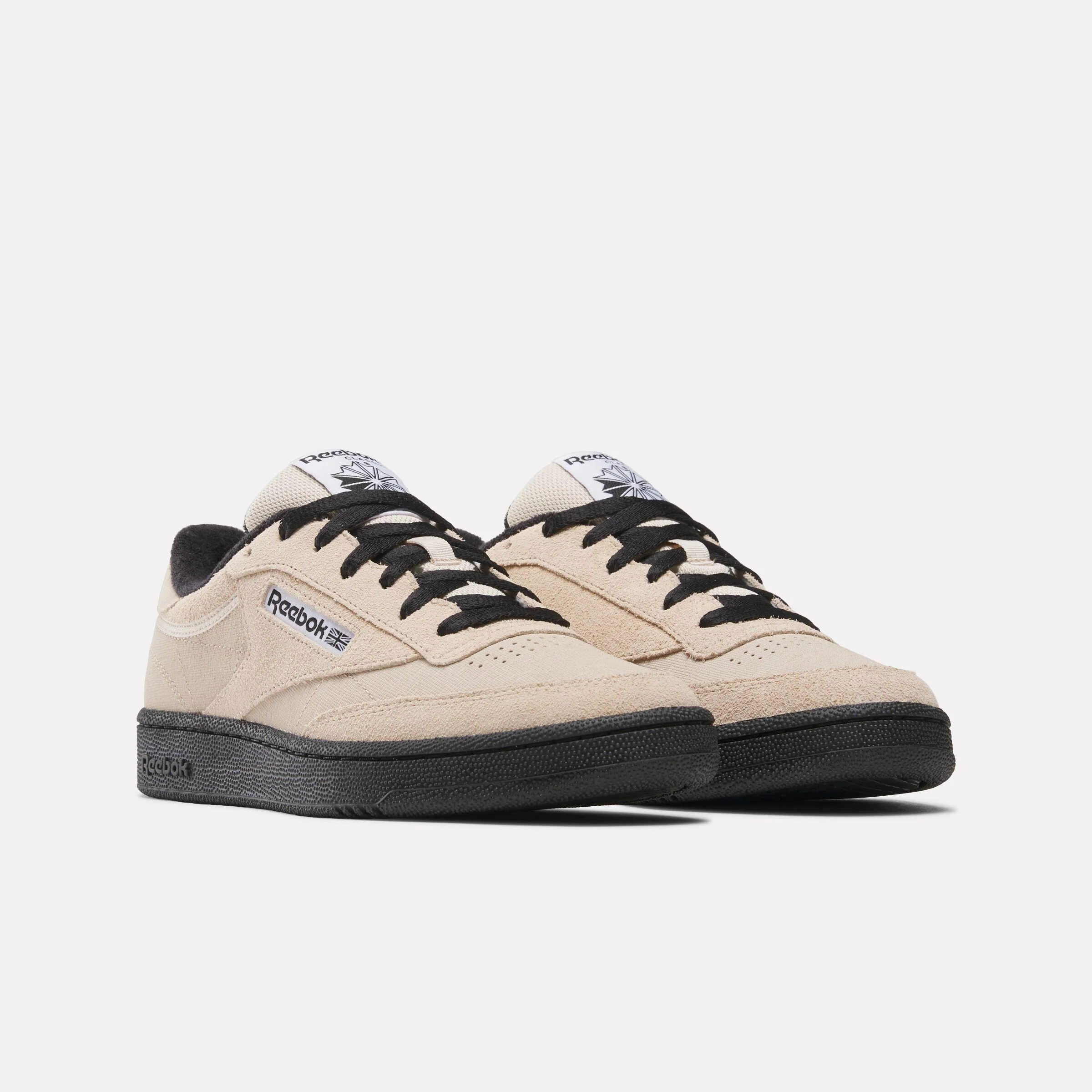 Reebok Footwear Men Club C 85 Shoes TAPIOCA/BLACK/WHITE - Image 2