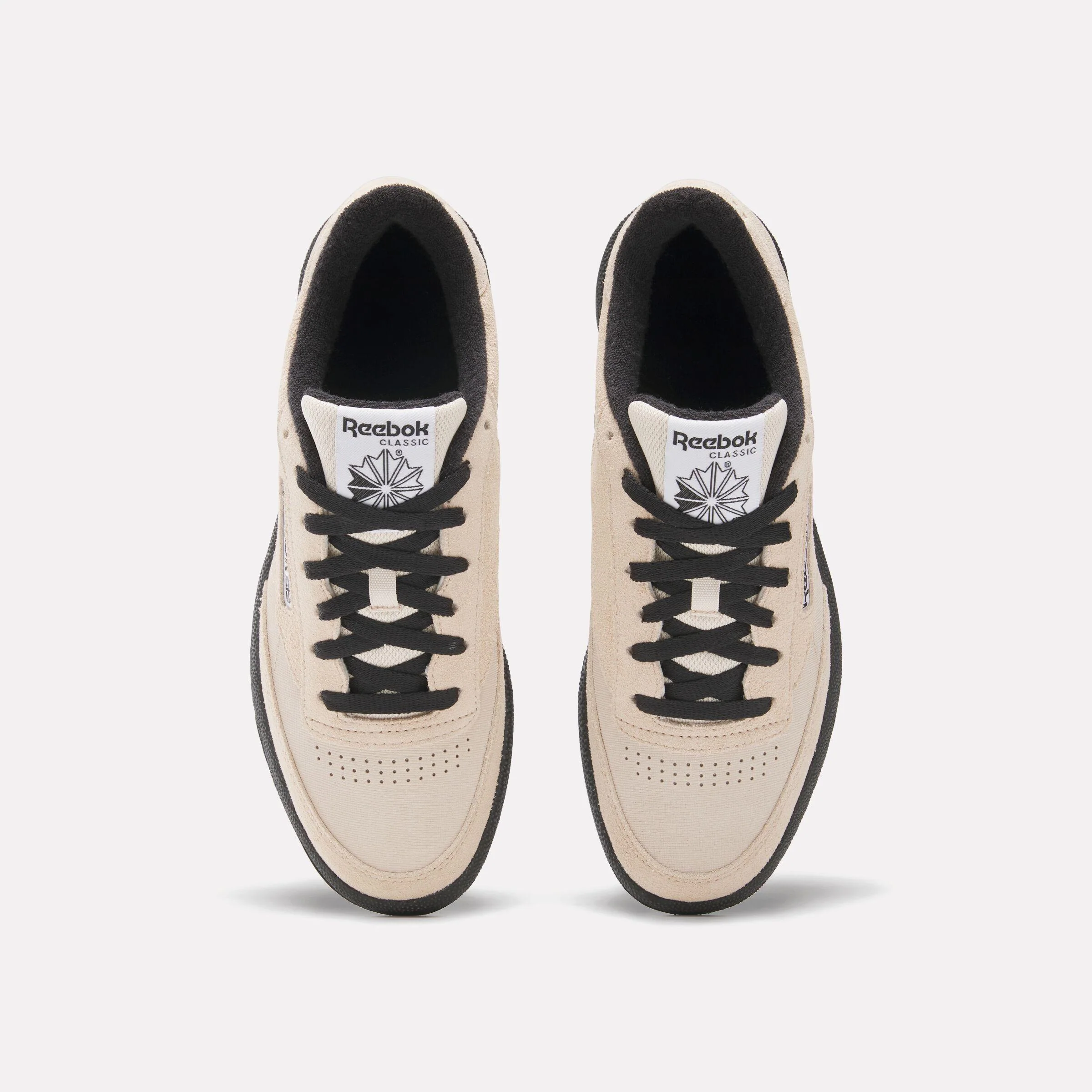 Reebok Footwear Men Club C 85 Shoes TAPIOCA/BLACK/WHITE - Image 5