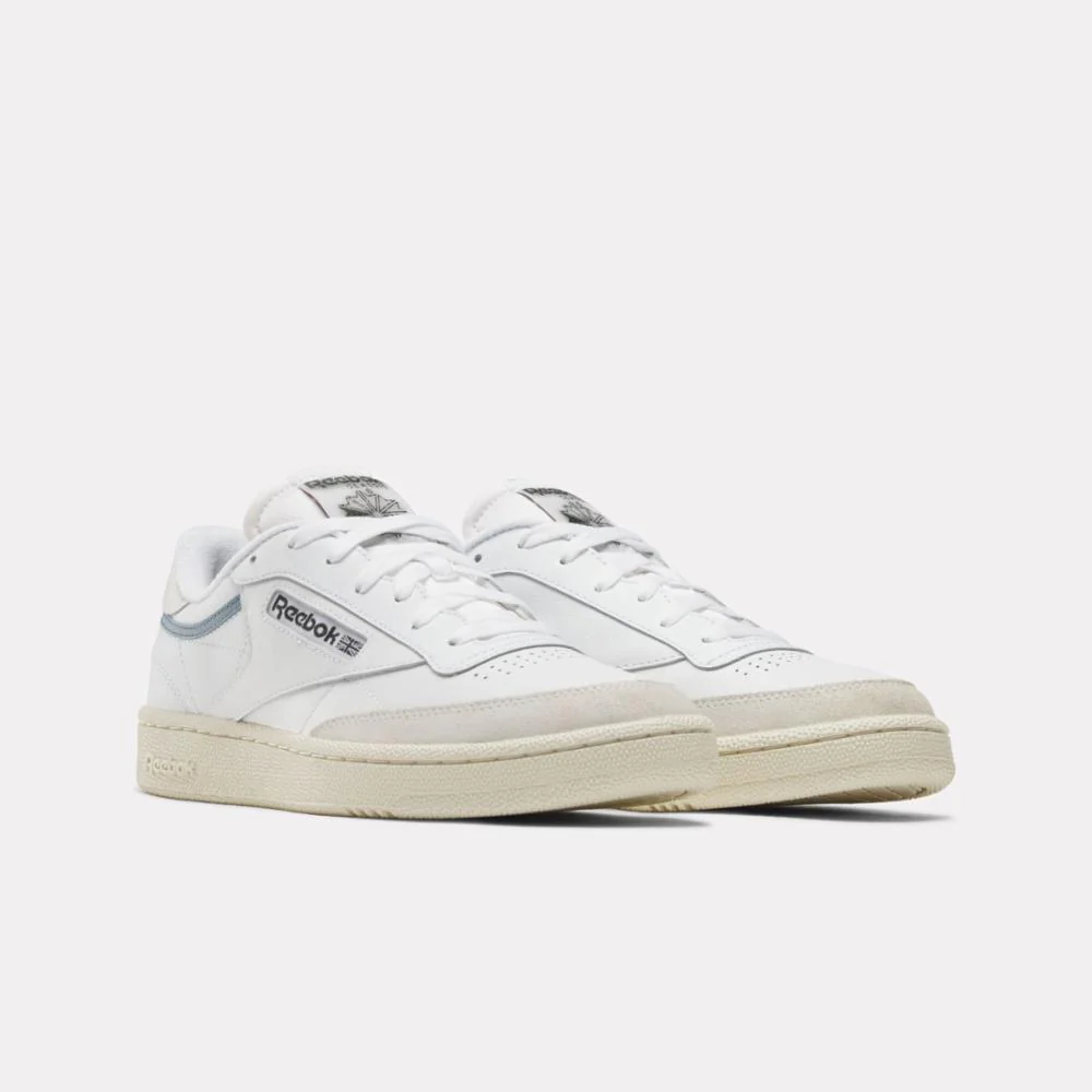 Reebok Footwear Men Club C 85 Shoes WHITE/WHITE/CHALK - Image 2