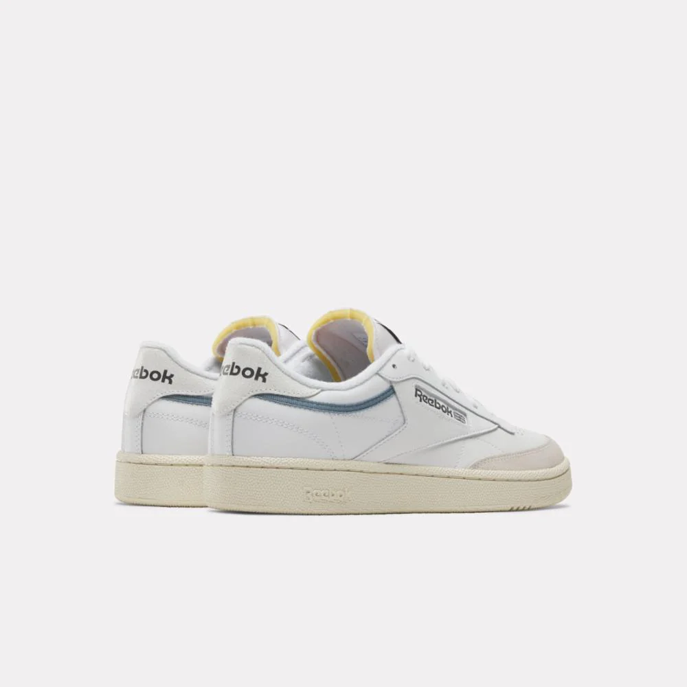 Reebok Footwear Men Club C 85 Shoes WHITE/WHITE/CHALK - Image 3