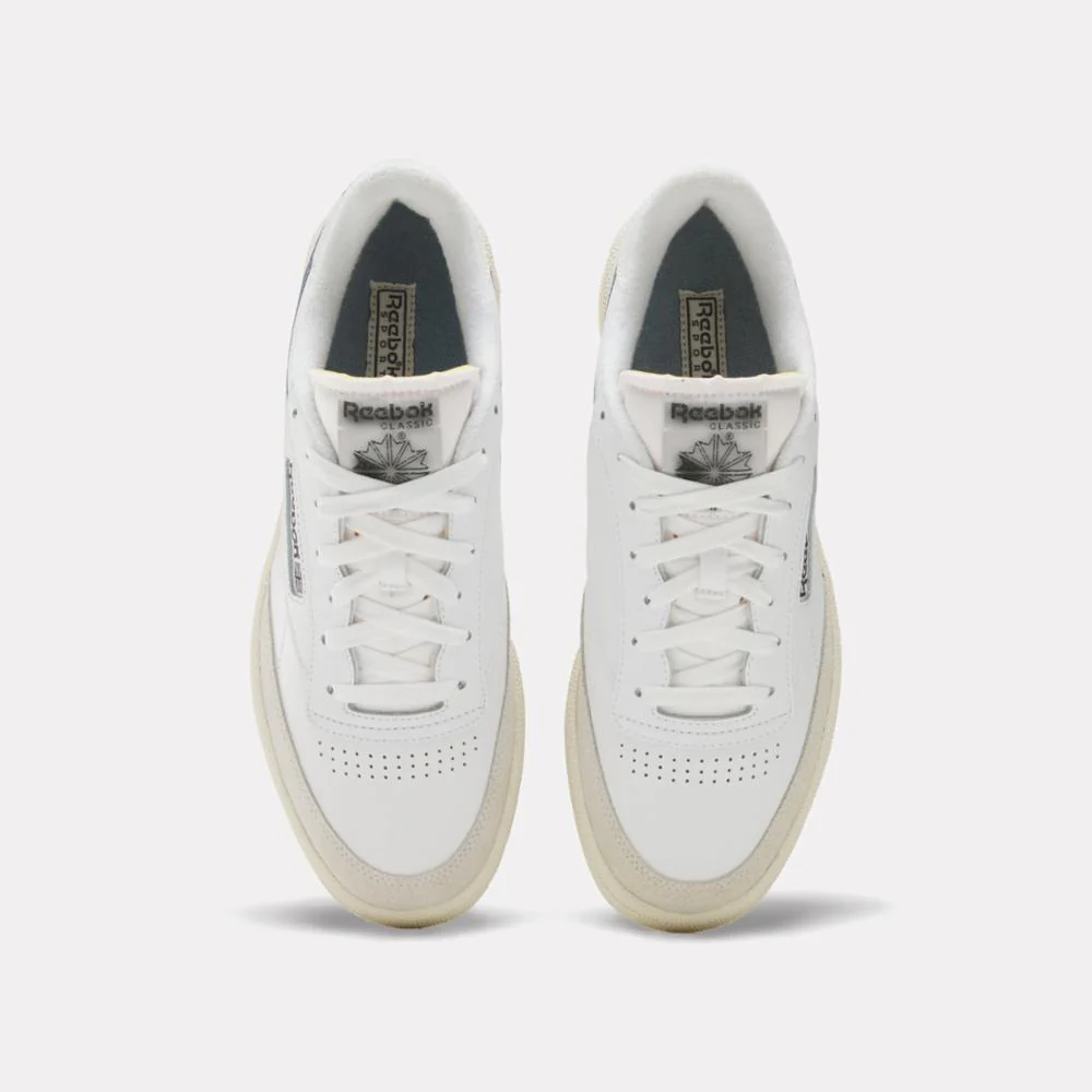 Reebok Footwear Men Club C 85 Shoes WHITE/WHITE/CHALK - Image 5