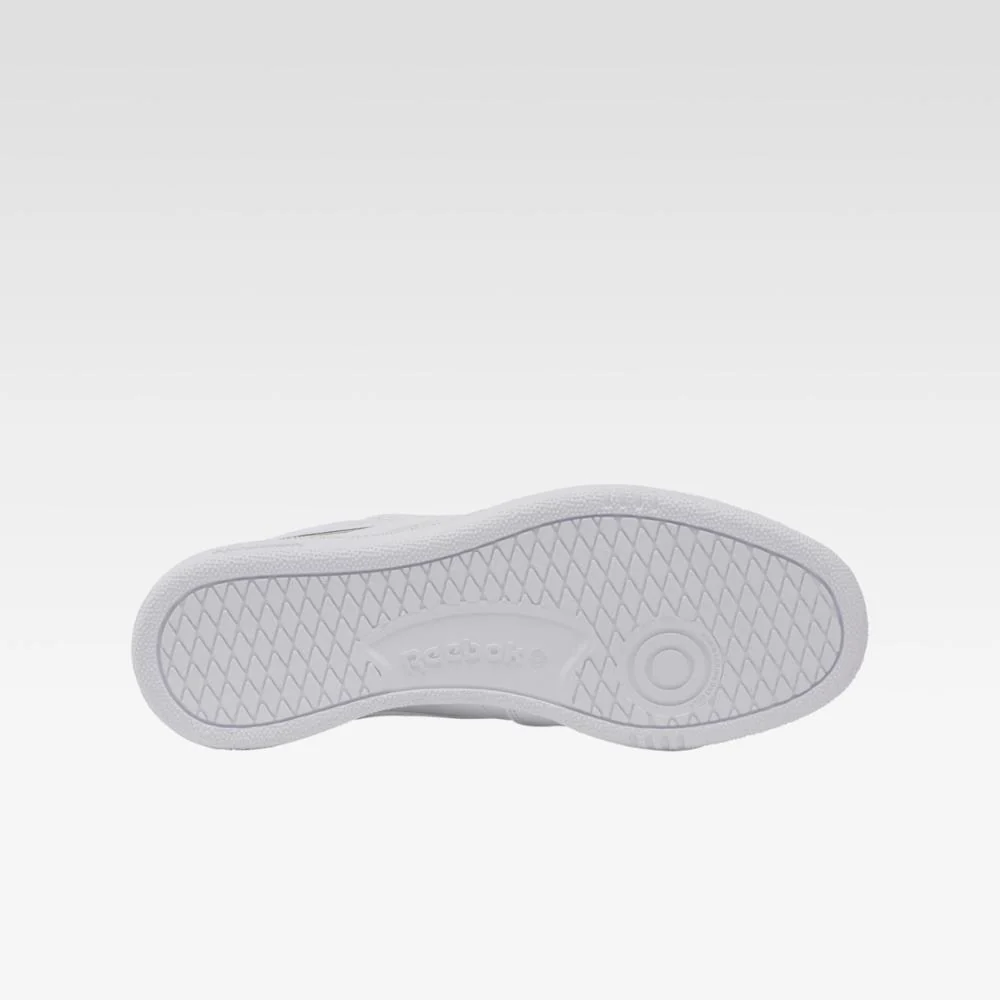 Reebok Footwear Men Club C 85 Vegan Shoes WHITE/VINGRE/TREGRE - Image 4
