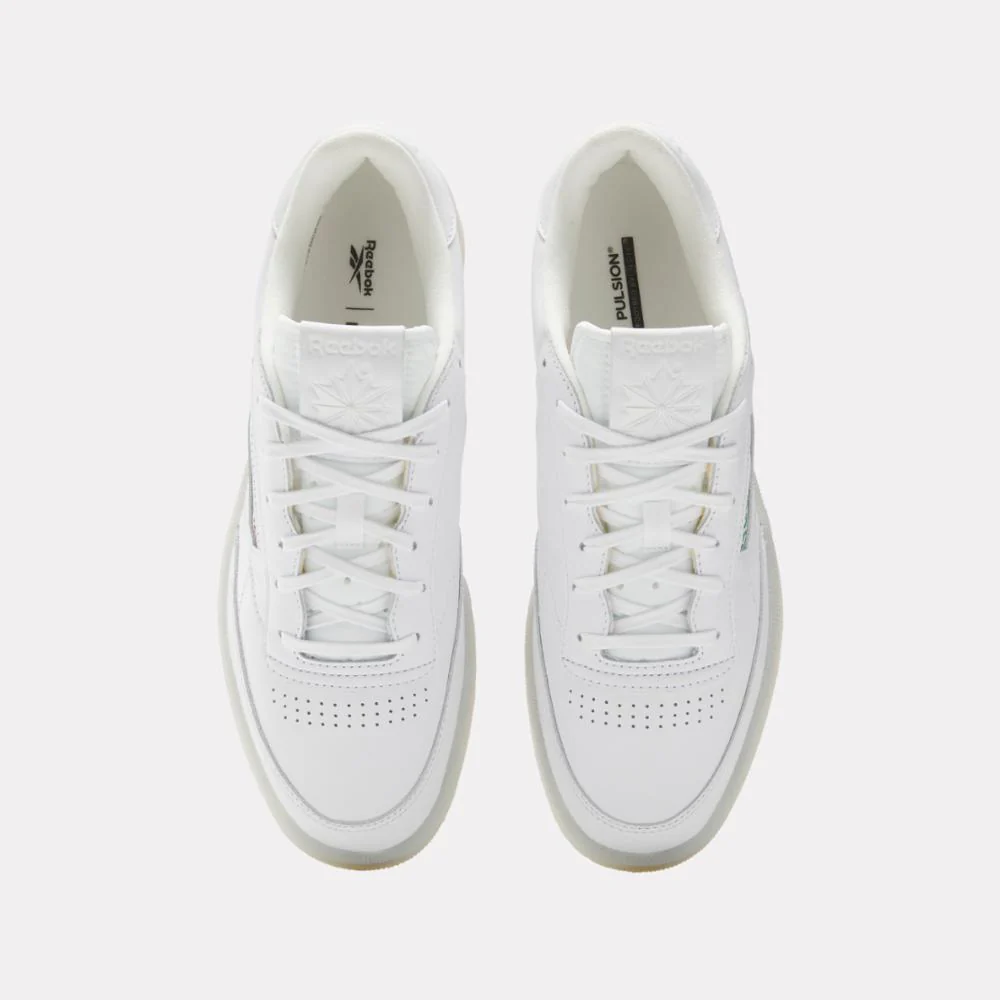 Reebok Footwear Men Club C 85 Vintage Shoes - 40th Anniversary WHITE/GLENGREEN/VECTORRED - Image 6