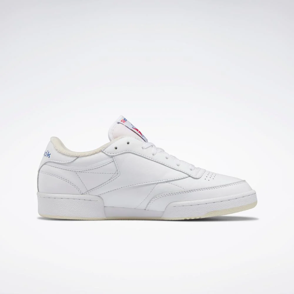 Reebok Footwear Men CLUB C 85 VINTAGE SHOES FTWWHT/ALABAS/VECBLU - Image 2