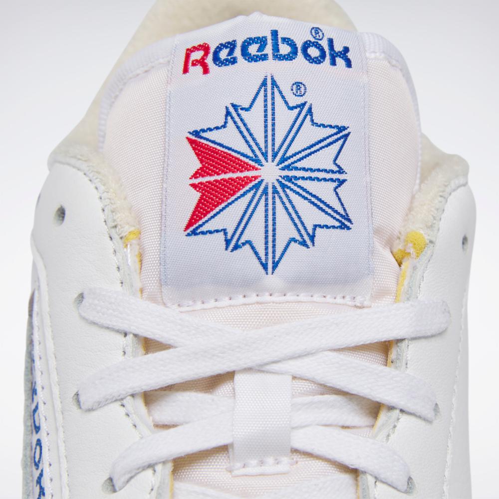 Reebok Footwear Men CLUB C 85 VINTAGE SHOES FTWWHT/ALABAS/VECBLU - Image 7