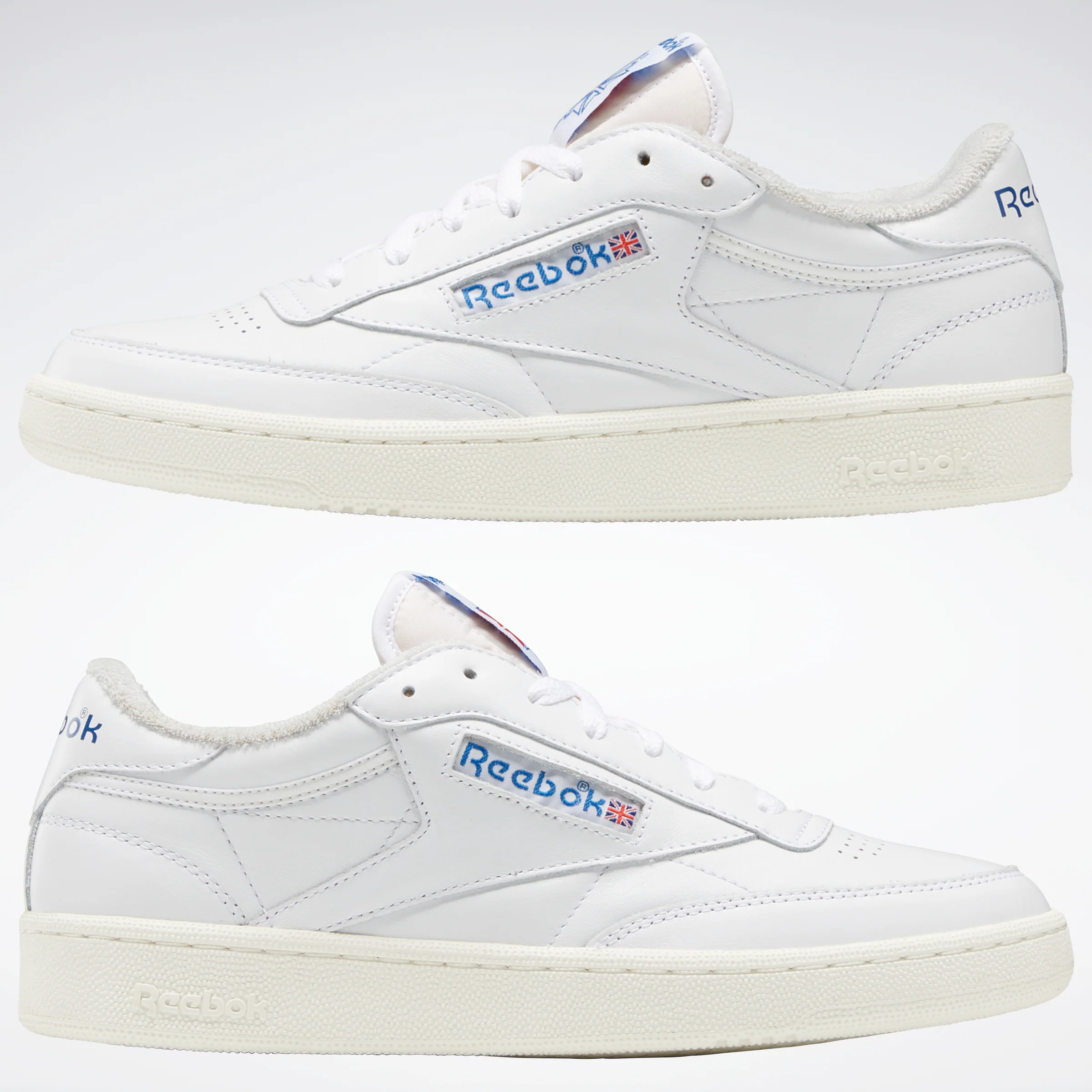 Reebok Footwear Men Club C 85 Vintage Shoes Ftwwht/Chalk/Vecblu - Image 9