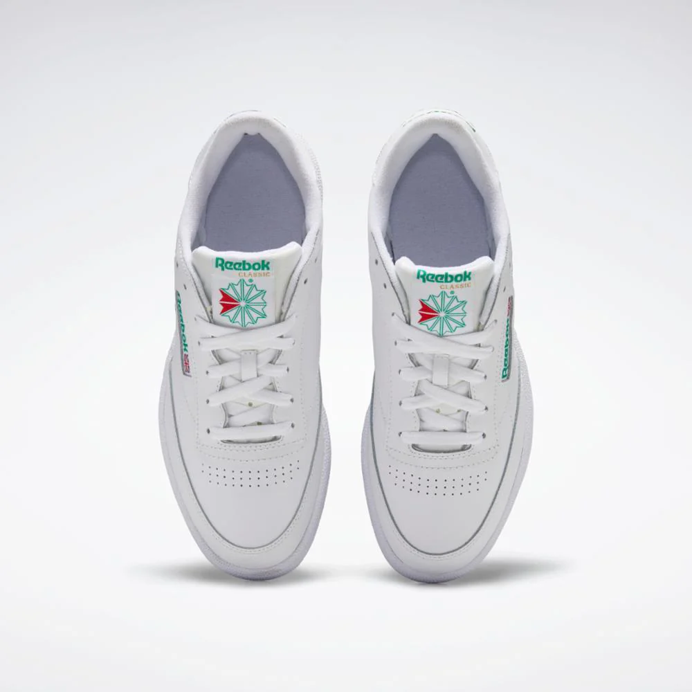 Reebok Footwear Men CLUB C 85 INT-WHT/GREEN - Image 6