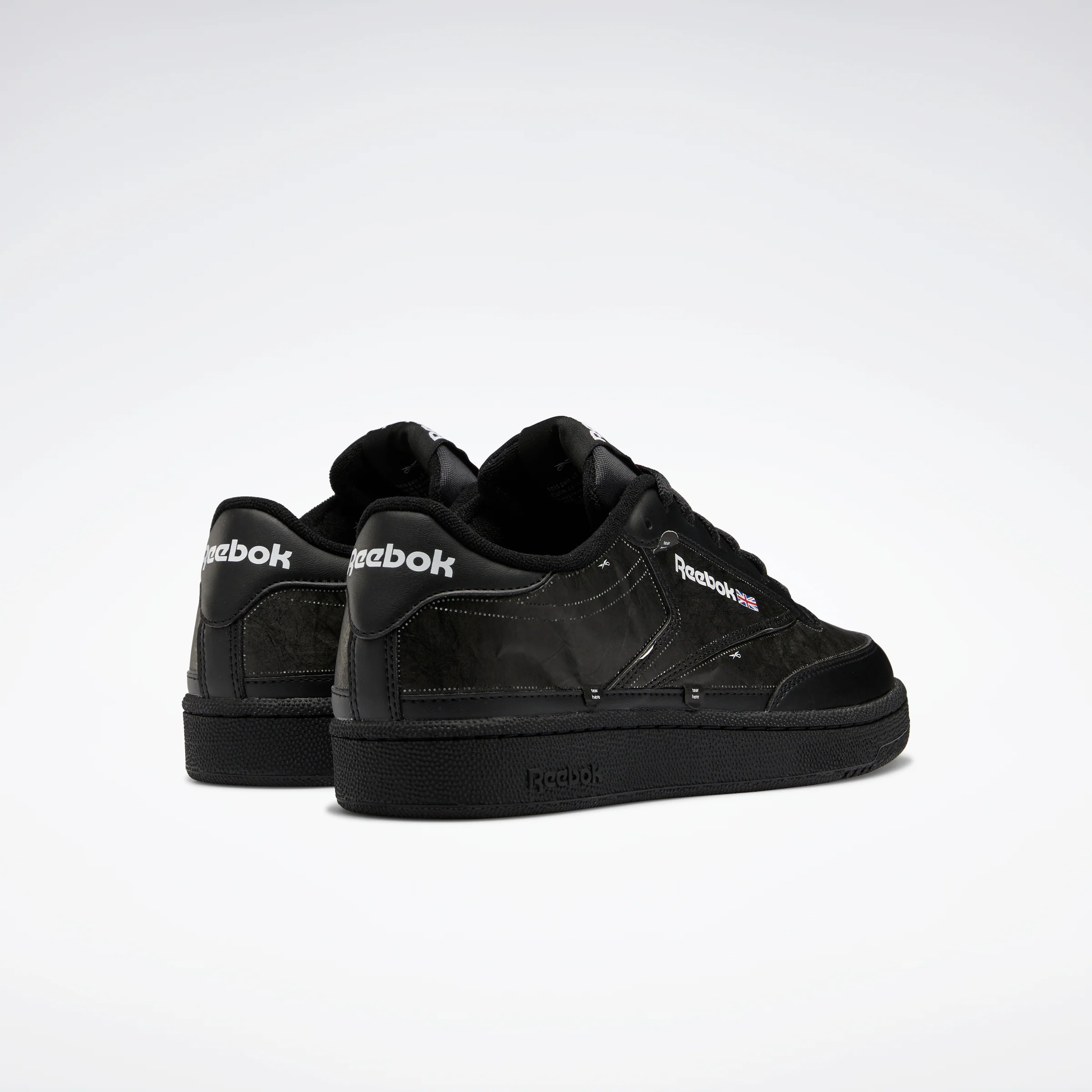 Reebok Footwear Men Club C 85 X U Shoes Cblack/Cblack/Ftwwht - Image 4
