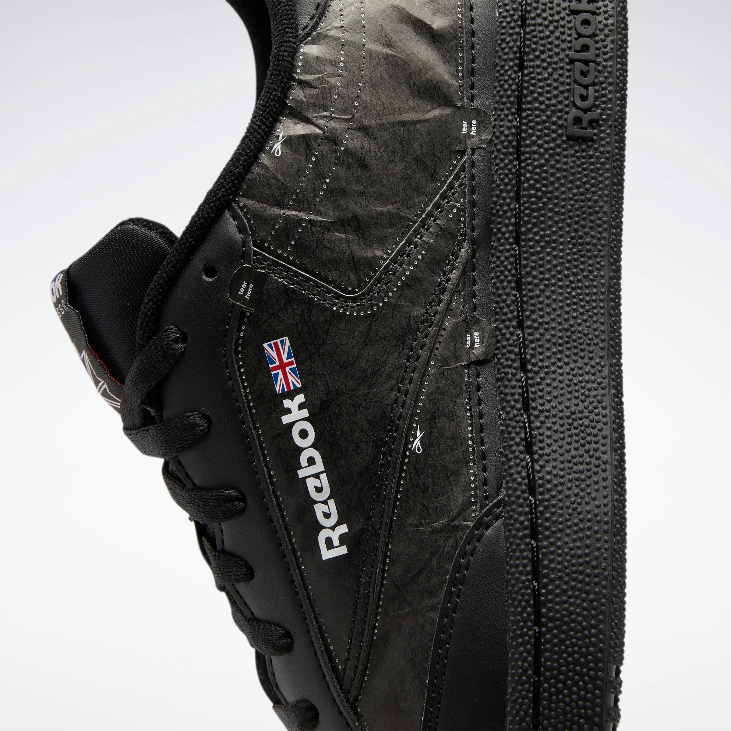 Reebok Footwear Men Club C 85 X U Shoes Cblack/Cblack/Ftwwht - Image 9