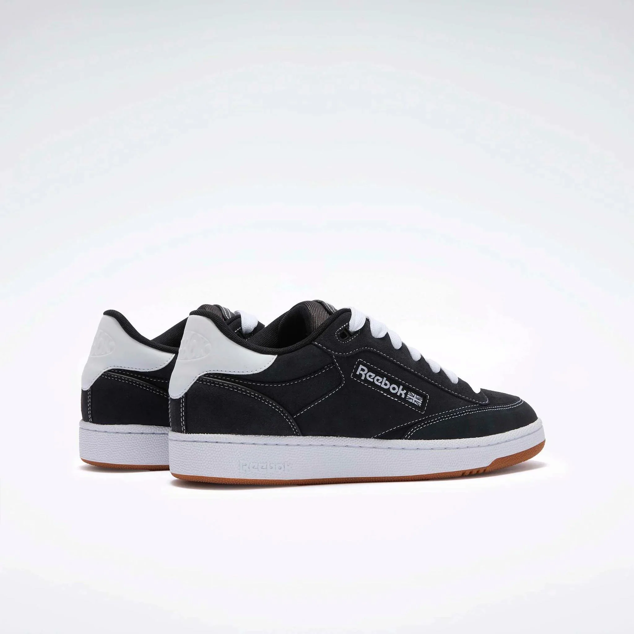 Reebok Footwear Men Club C Bulc Clean Shoes WASHEDBLACK/BLACK/WHITE - Image 3
