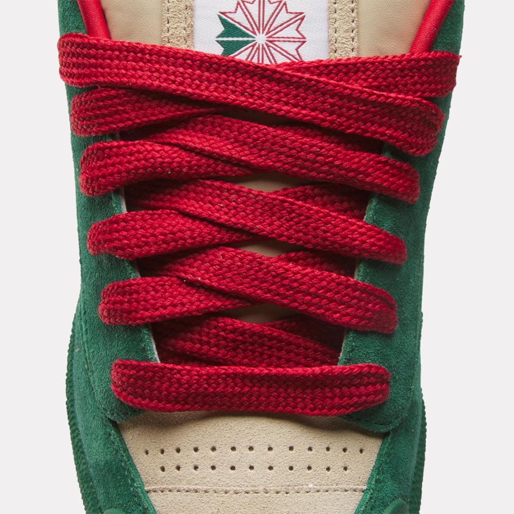Reebok Footwear Men Club C Bulc Shoes DRKGRN/OAT/CLAYEL - Image 6