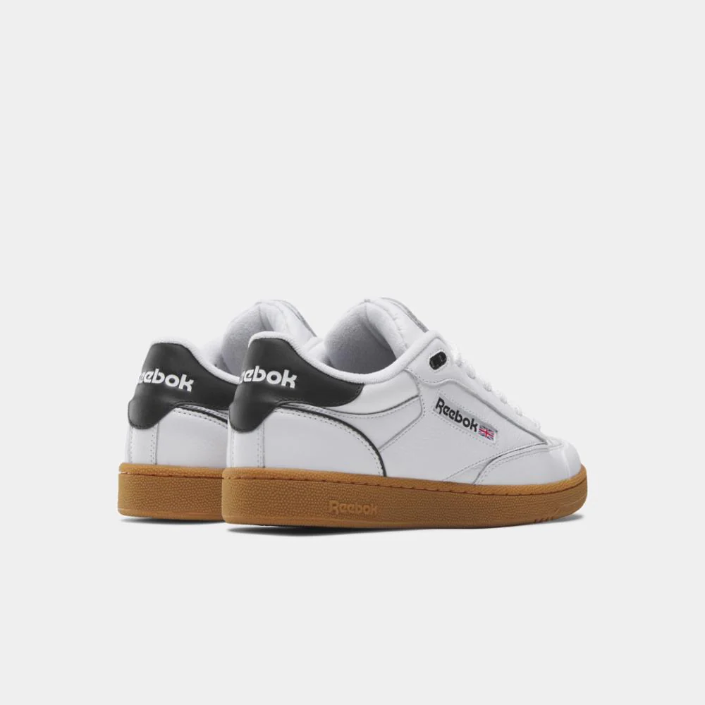 Reebok Footwear Men Club C Bulc Shoes FTWR WHT/BLK/REEBOK RUBBER GUM - Image 3