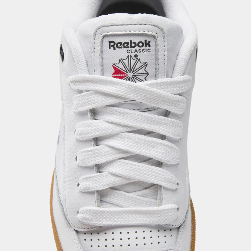 Reebok Footwear Men Club C Bulc Shoes FTWR WHT/BLK/REEBOK RUBBER GUM - Image 6