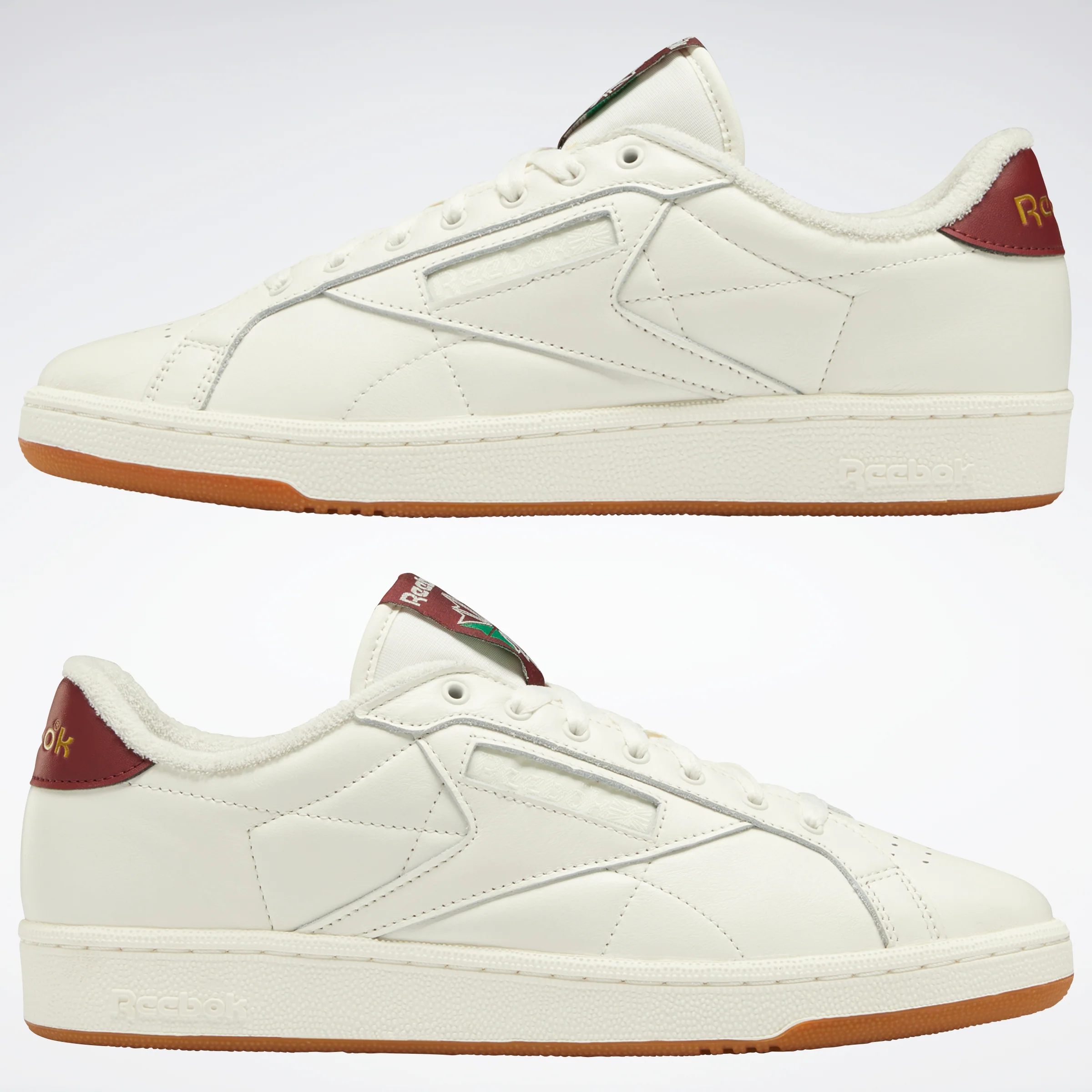 Reebok Footwear Men Club C Grounds Shoes Chalk/Clabur/Rbkg03 - Image 9