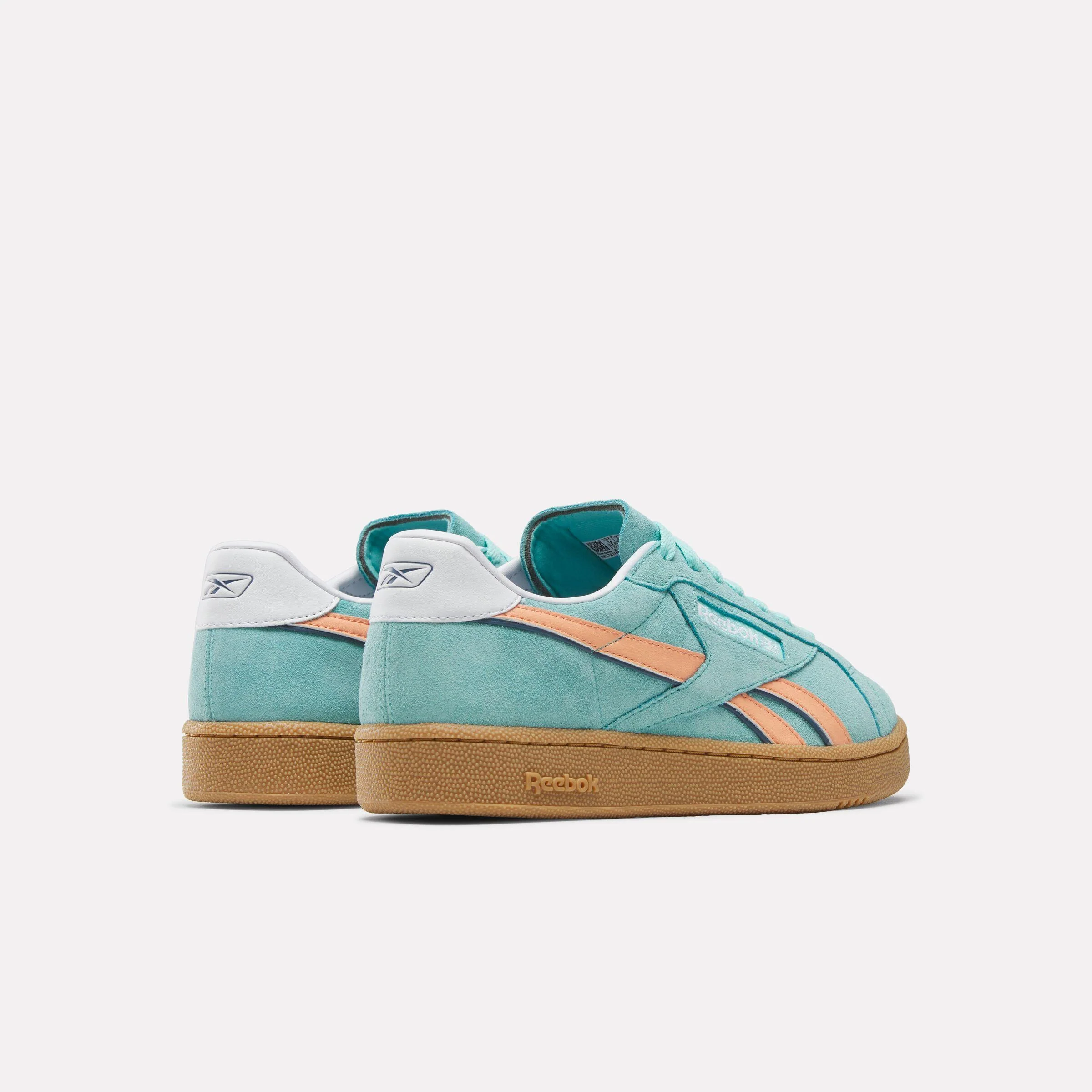 Reebok Footwear Men Club C Grounds UK Shoes AIAQUA/SUNKISSEDORANGE/GUM - Image 3