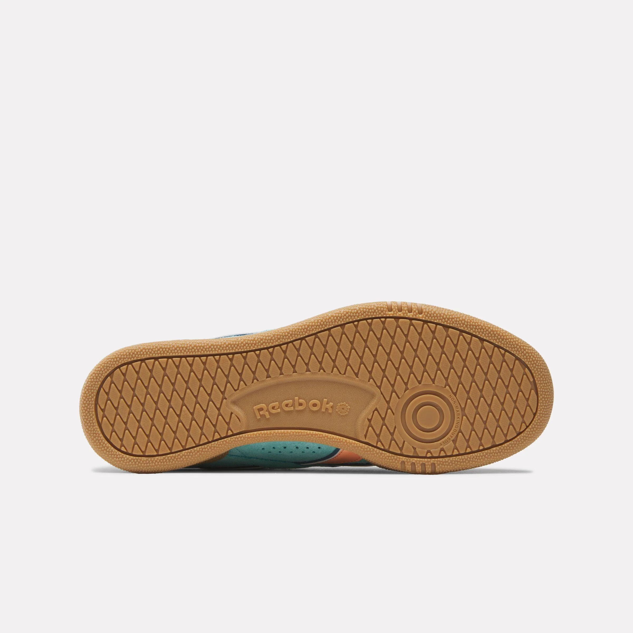 Reebok Footwear Men Club C Grounds UK Shoes AIAQUA/SUNKISSEDORANGE/GUM - Image 4
