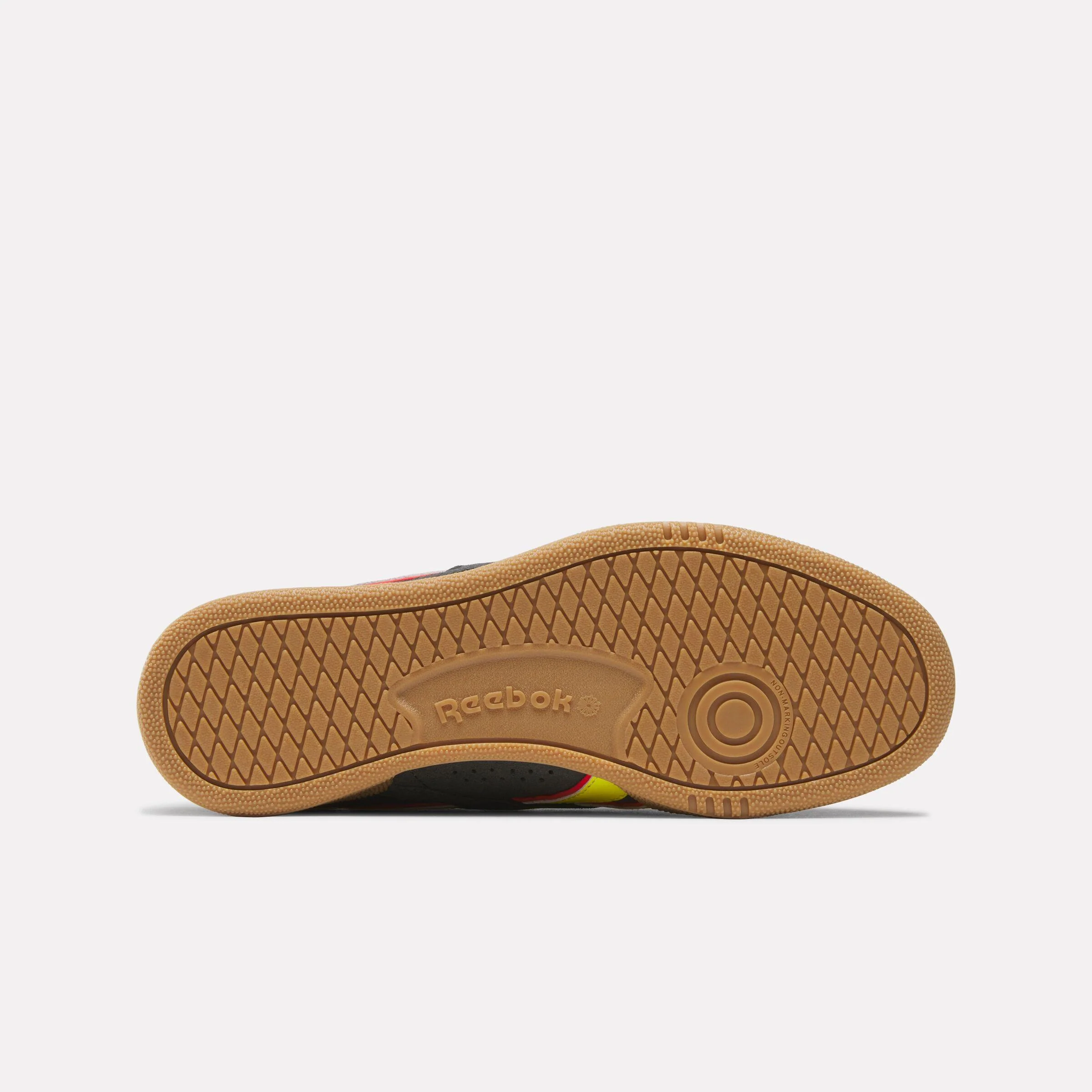 Reebok Footwear Men Club C Grounds UK Shoes BLACK/ELECTRICYELLOW/GUM - Image 4