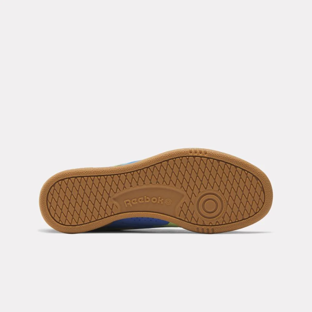 Reebok Footwear Men Club C Grounds UK Shoes KINETICBLUE/ASTROLIME/VINTAGEC - Image 4