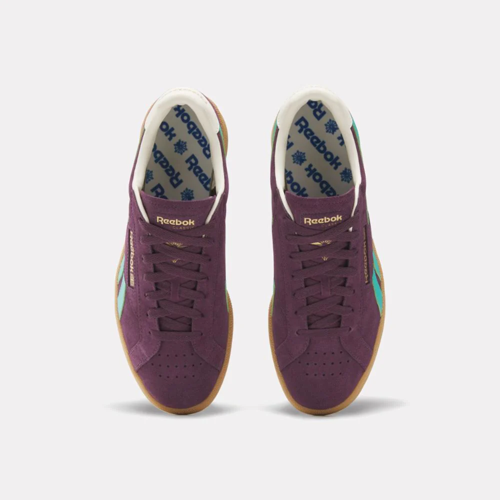 Reebok Footwear Men Club C Grounds UK Shoes MIDNIGHTPLUM/UNLSHDGREEN/BLAC - Image 5
