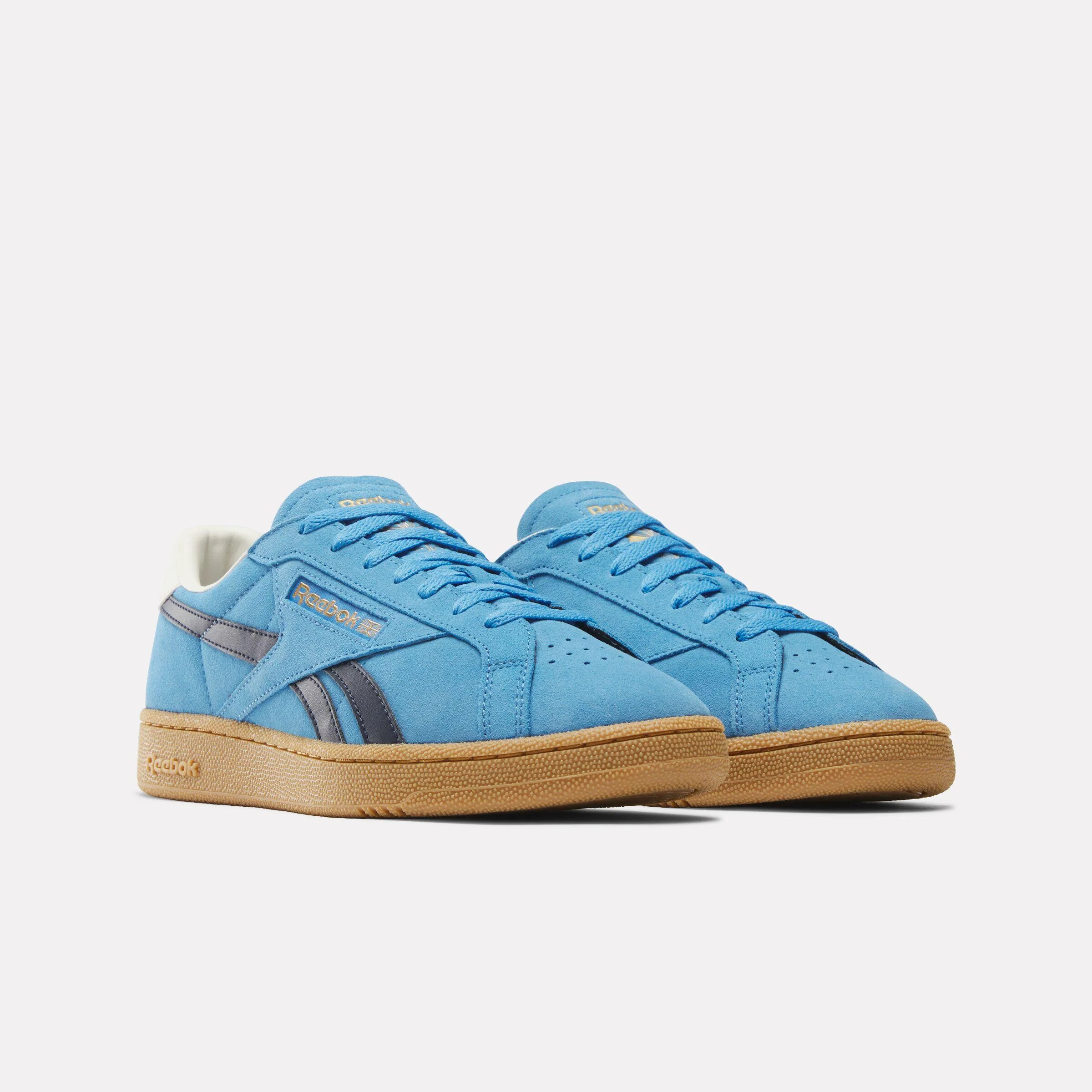 Reebok Footwear Men Club C Grounds UK Shoes RECOVERYBLUE/VECTORNAVY/GUM - Image 2