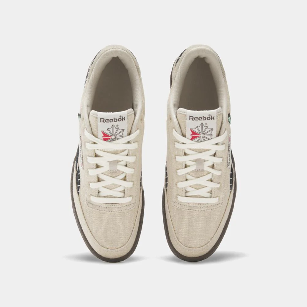Reebok Footwear Men Club C Revenge Men's Shoes MODERN BEIGE/BOULDER BEIGE F23 - Image 5