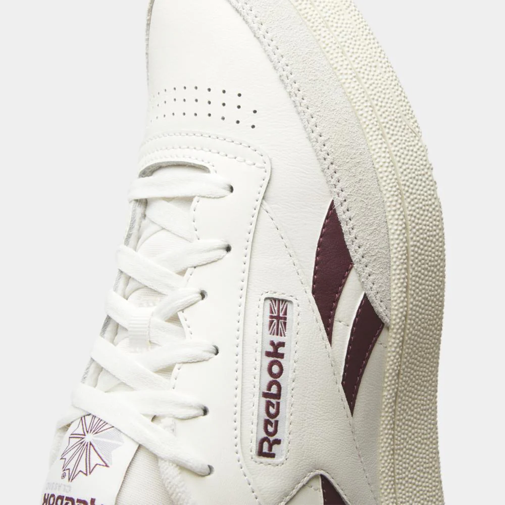 Reebok Footwear Men Club C Revenge Shoes CHALK/CL MAROON /PURE GRY 3 - Image 6