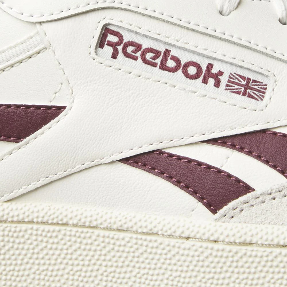 Reebok Footwear Men Club C Revenge Shoes CHALK/CL MAROON /PURE GRY 3 - Image 7