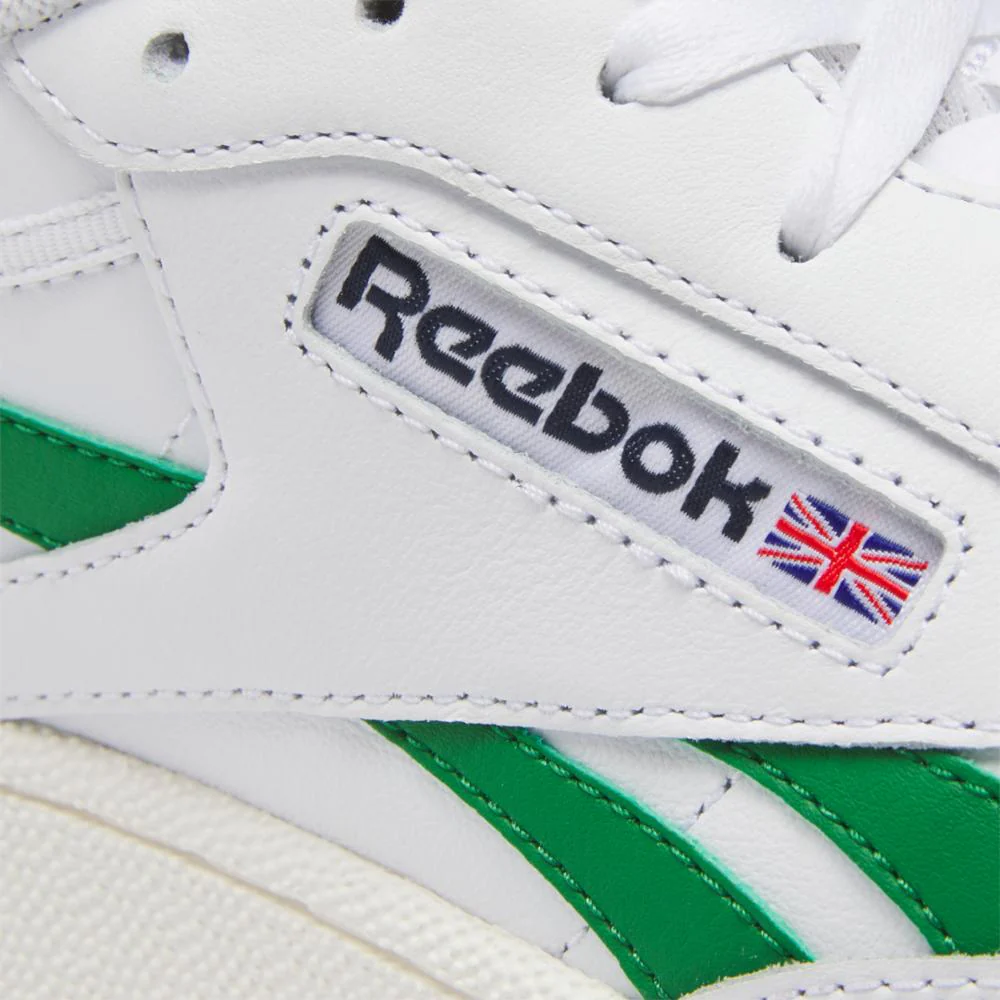 Reebok Footwear Men Club C Revenge Shoes FTWWHT/GLEGRN/VECNAV - Image 7
