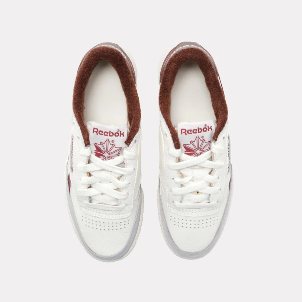 Reebok Footwear Men Club C Revenge Vintage Shoes CHALK/BURGUNDY/GREY - Image 6
