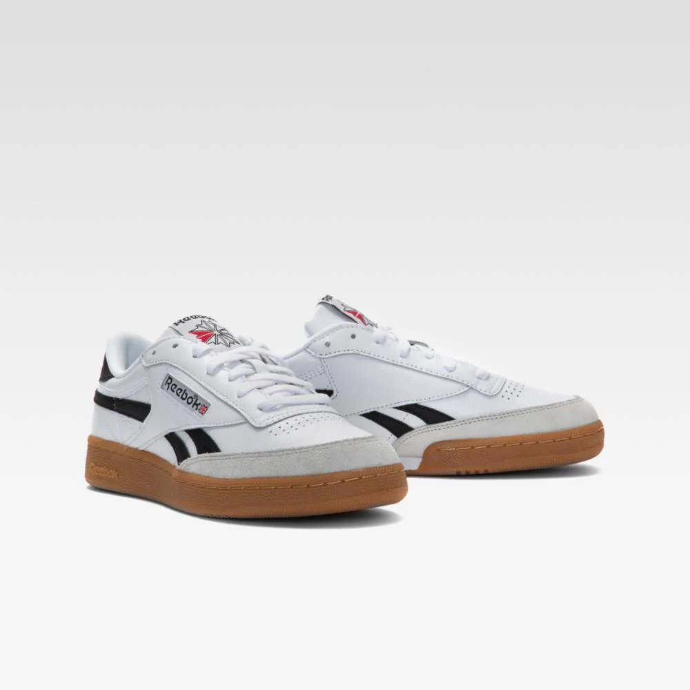 Reebok Footwear Men Club C Revenge Vintage Shoes WHITE/BLACK/GUM - Image 3
