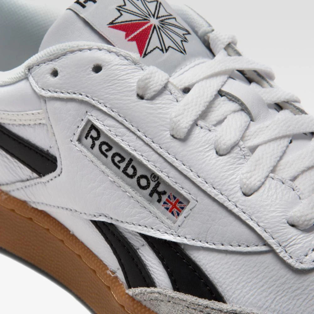 Reebok Footwear Men Club C Revenge Vintage Shoes WHITE/BLACK/GUM - Image 7