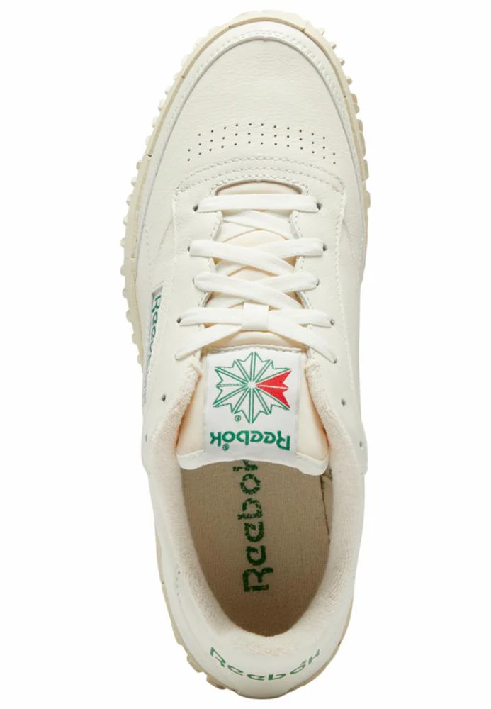 Reebok Footwear Men Club C Vibram Shoes CHALK/VINCHA/GLEGRN - Image 7