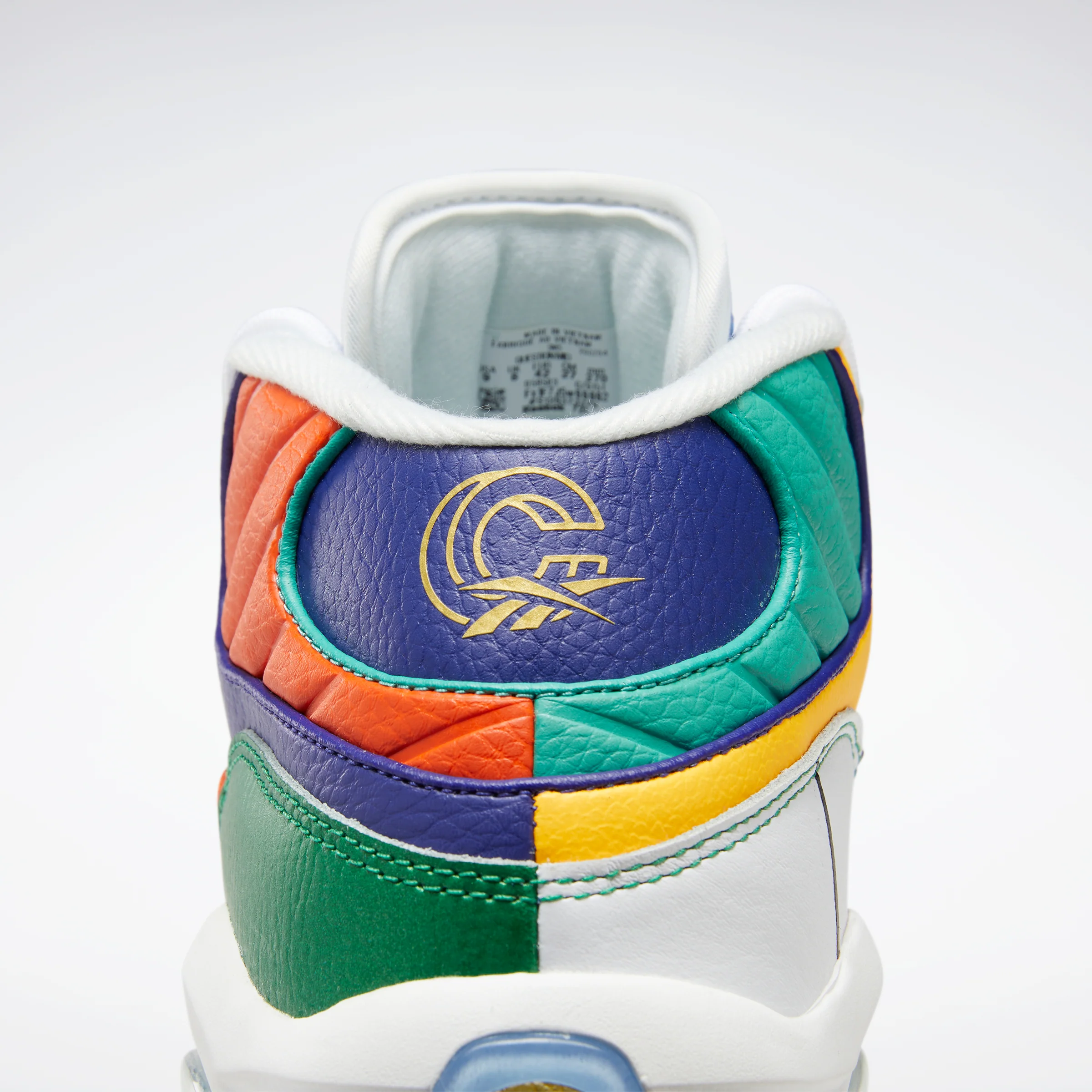 Reebok Footwear Men Concepts X Question Mid Shoes Vecred/Glegrn/Sogold - Image 7