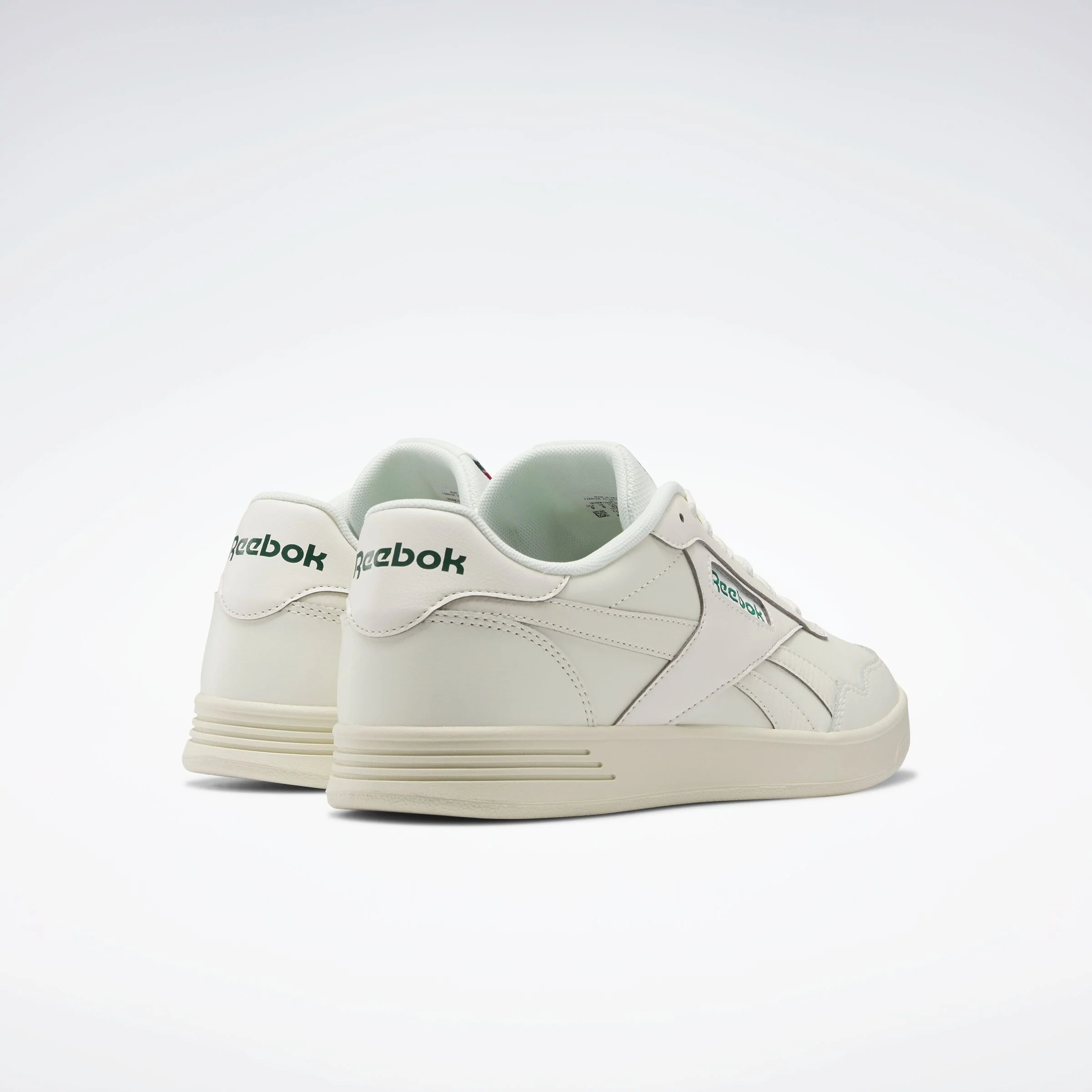 REEBOK FOOTWEAR UNISEX COURT UNISEX CHALK/DARK GREEN - Image 3