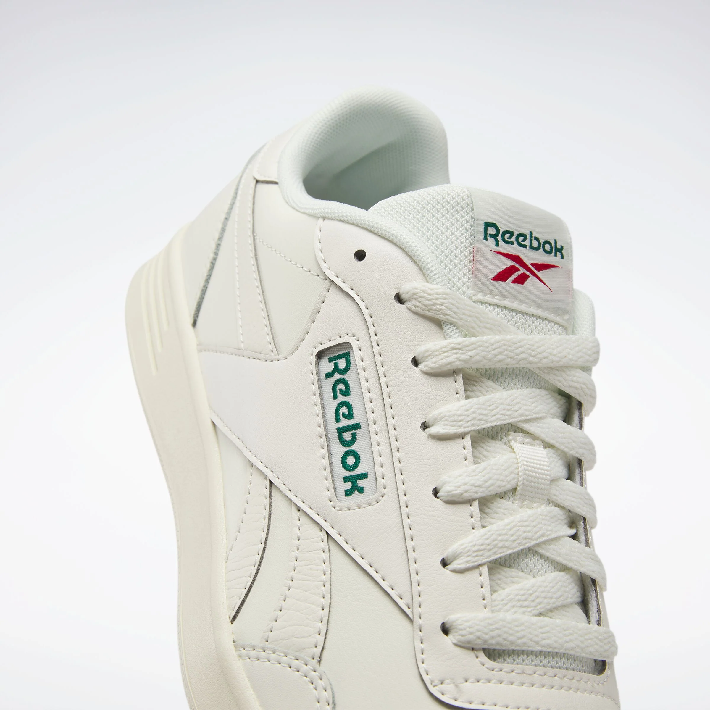 REEBOK FOOTWEAR UNISEX COURT UNISEX CHALK/DARK GREEN - Image 6