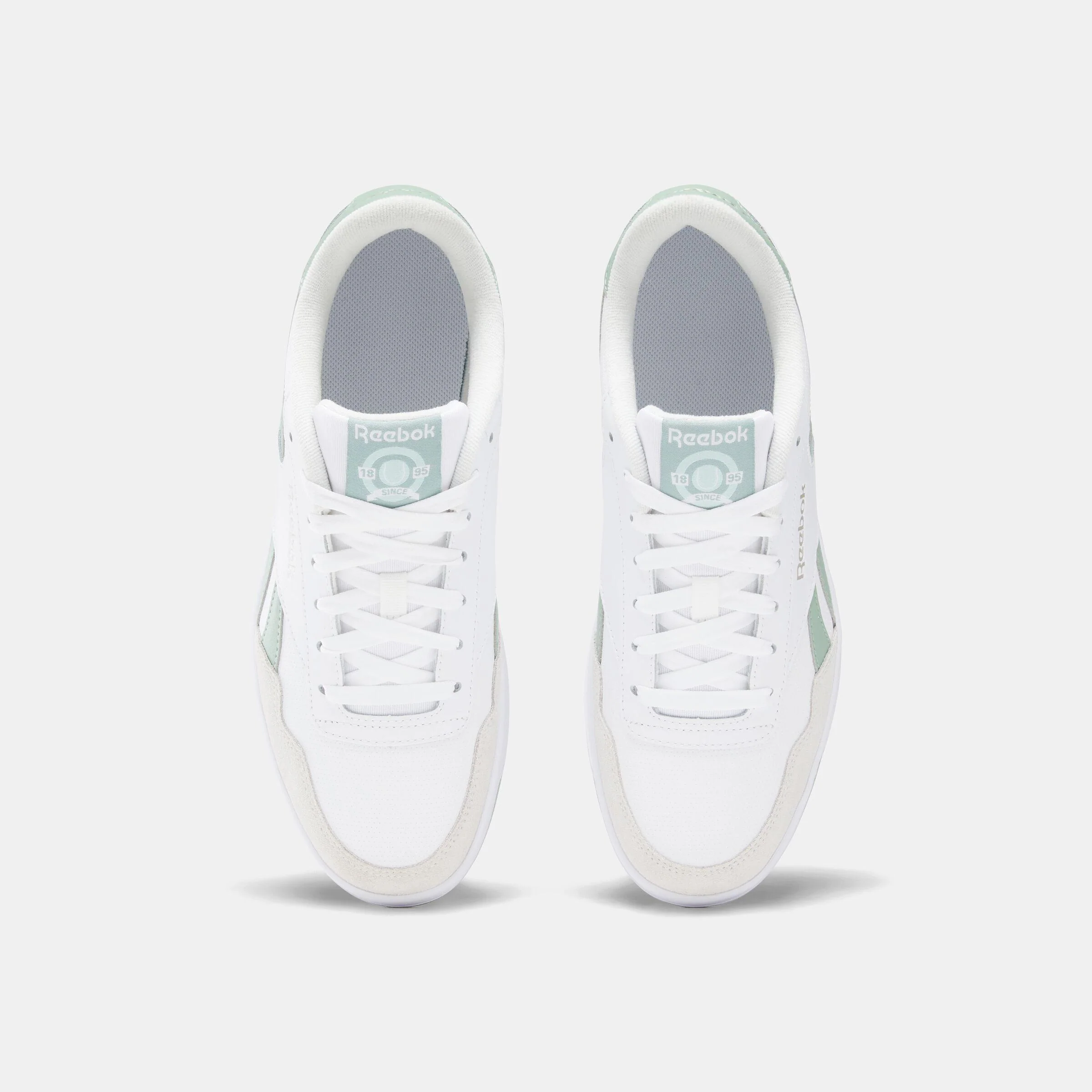 Reebok Footwear Men Court Advance Shoes FTWRWHITE/HYBRIDGREEN/BARELYGR - Image 5