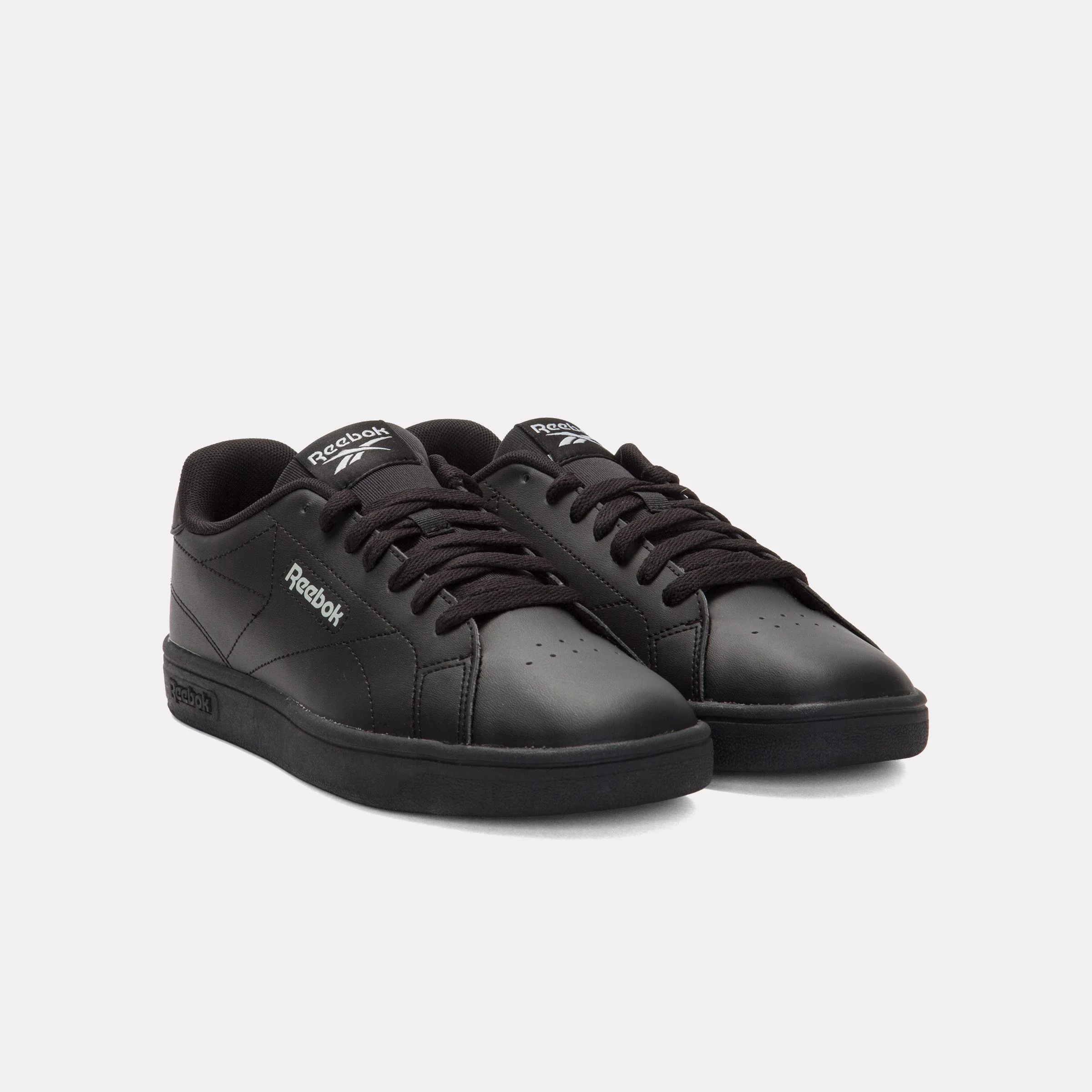Reebok Footwear Men Court Clean Shoes BLACK/BLACK/PUGRY3 - Image 3