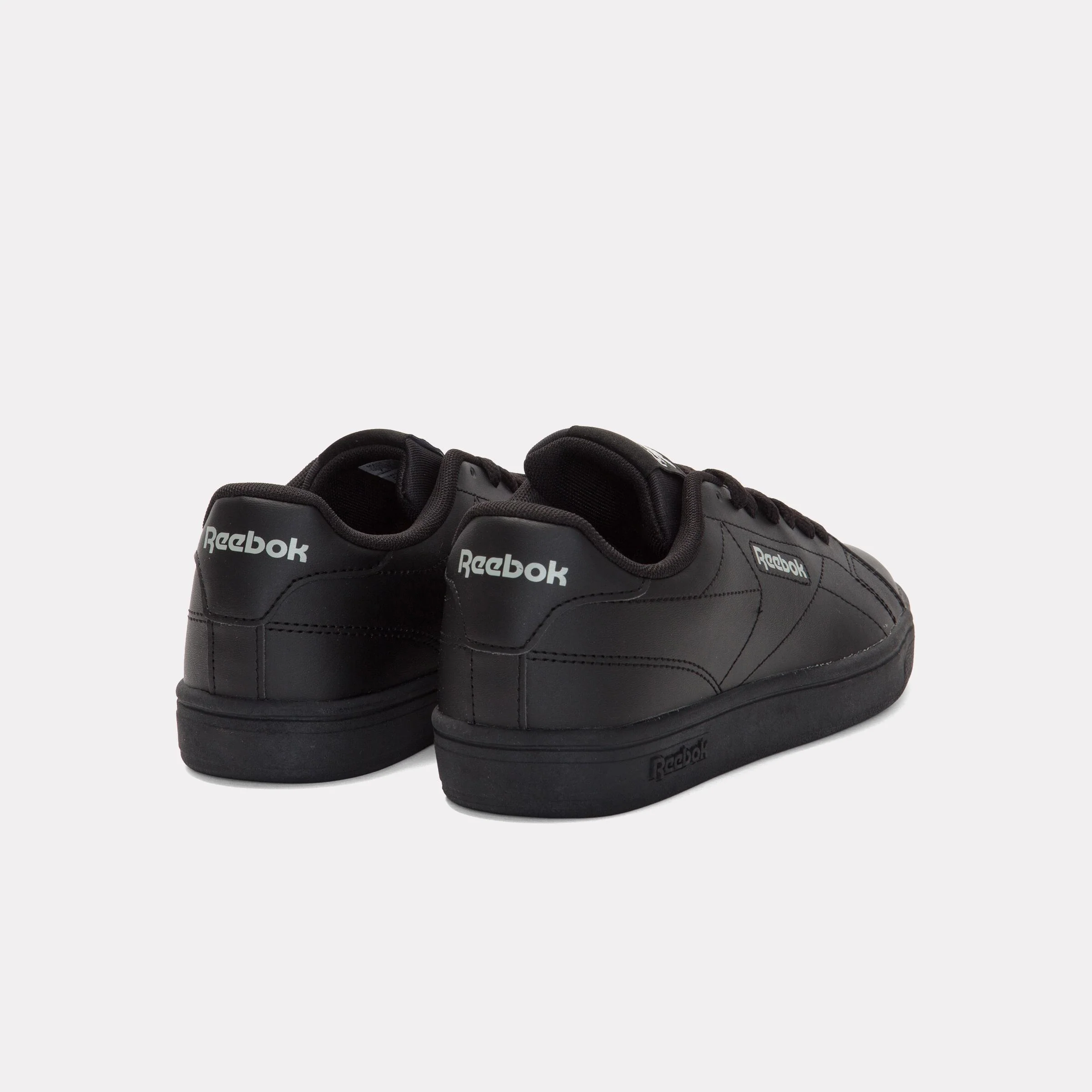 Reebok Footwear Men Court Clean Shoes BLACK/BLACK/PUGRY3 - Image 4