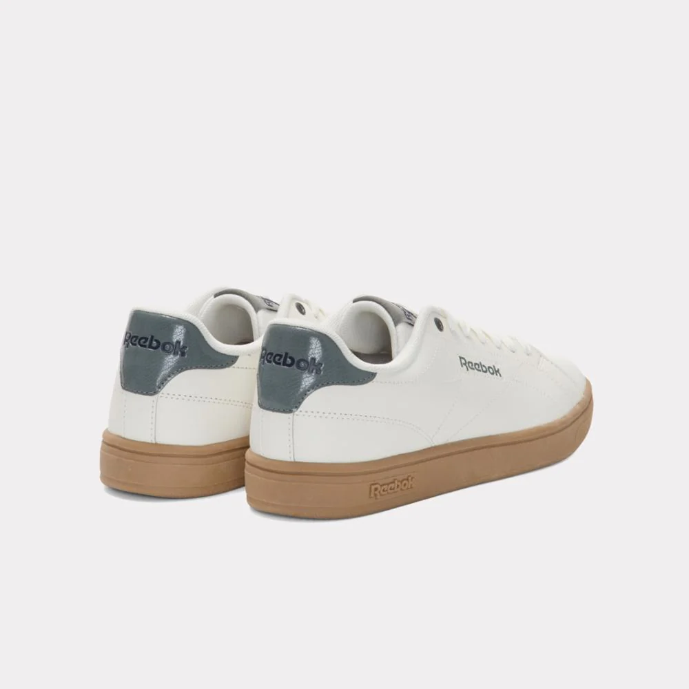 Reebok Footwear Men Court Clean Shoes CHALK/DARKFOG/VECTORNAVY - Image 4