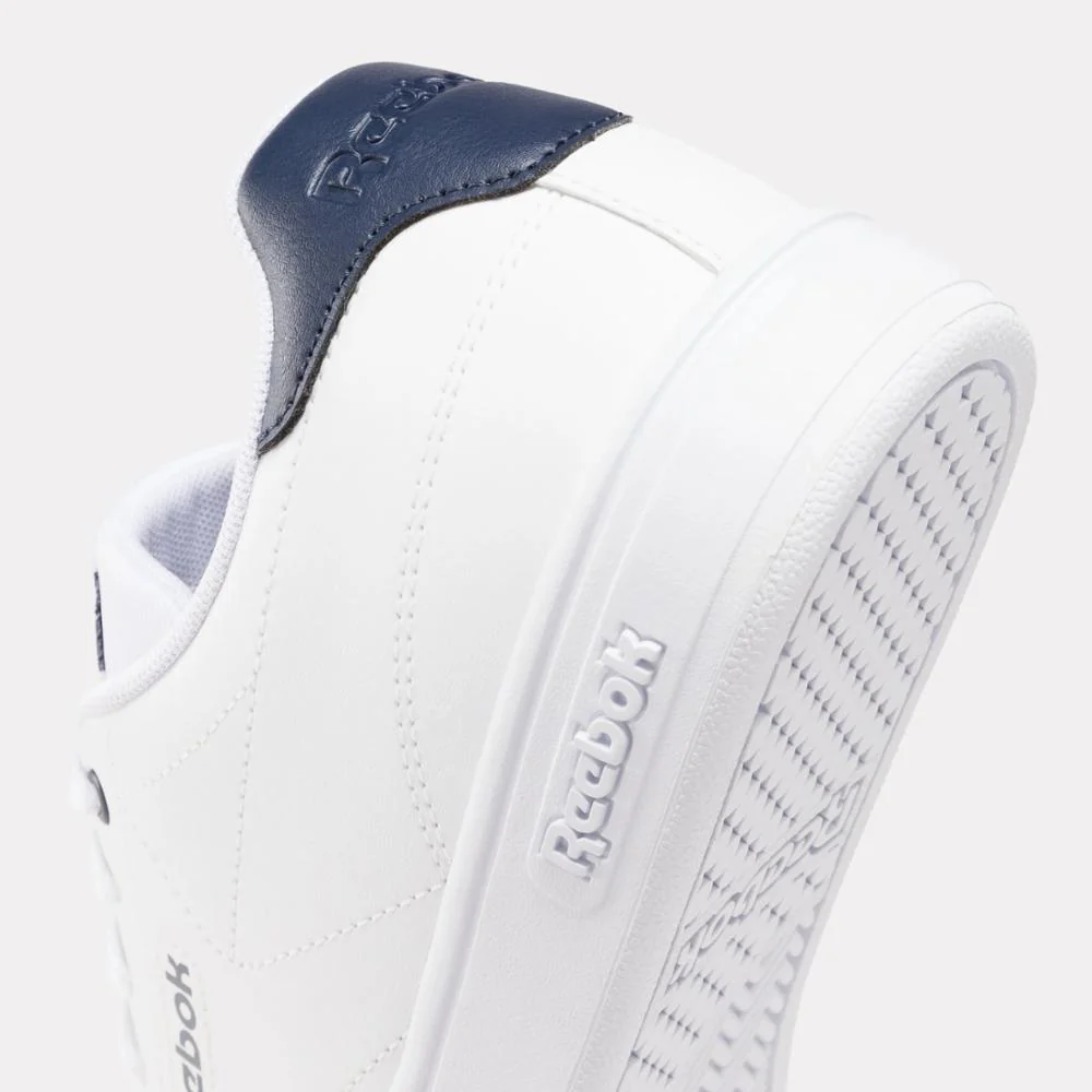 Reebok Footwear Men Court Clean Shoes FTWWHT/VECNAV/EACOBL - Image 6