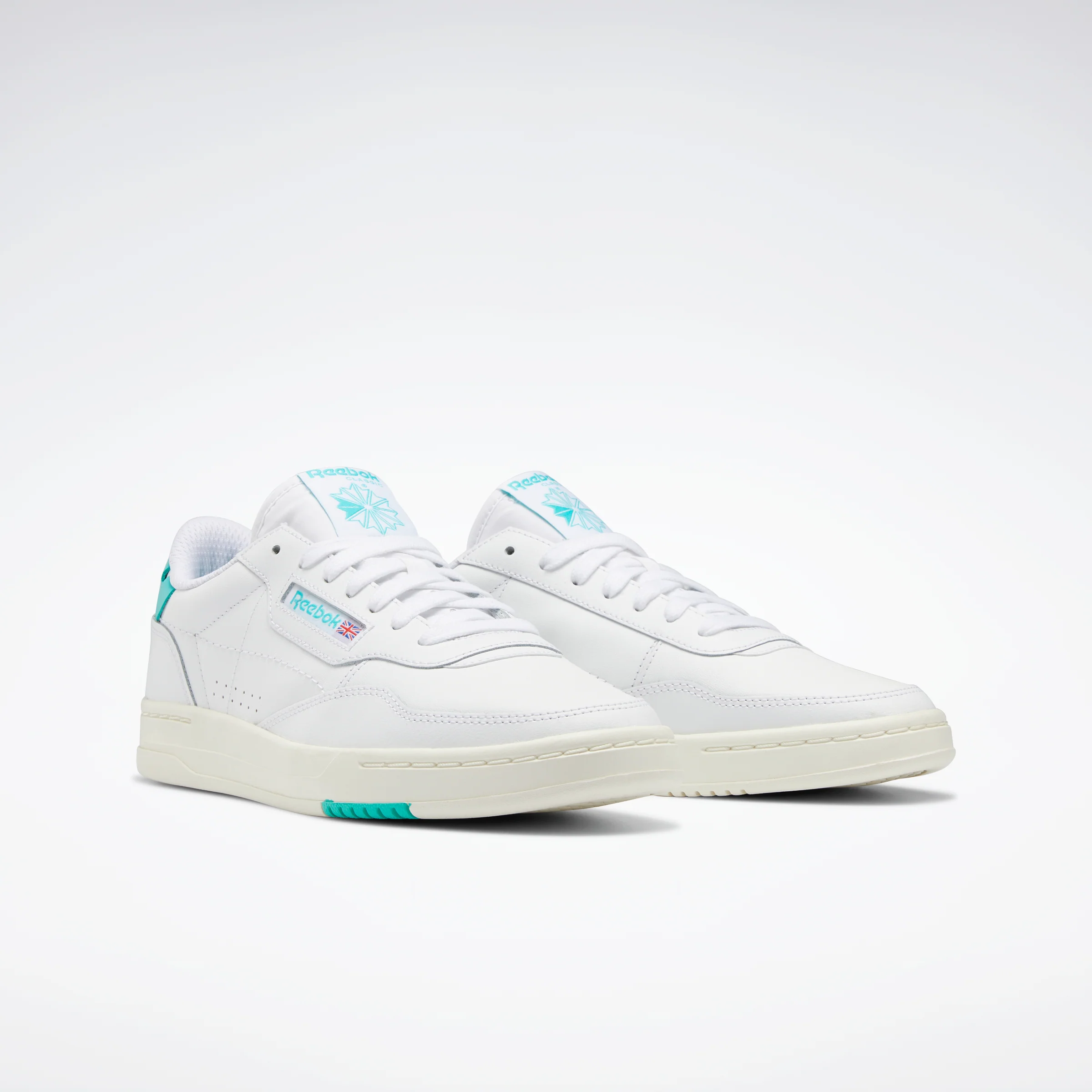 Reebok Footwear Men Court Peak Shoes Ftwwht/Chalk/Clatea - Image 3