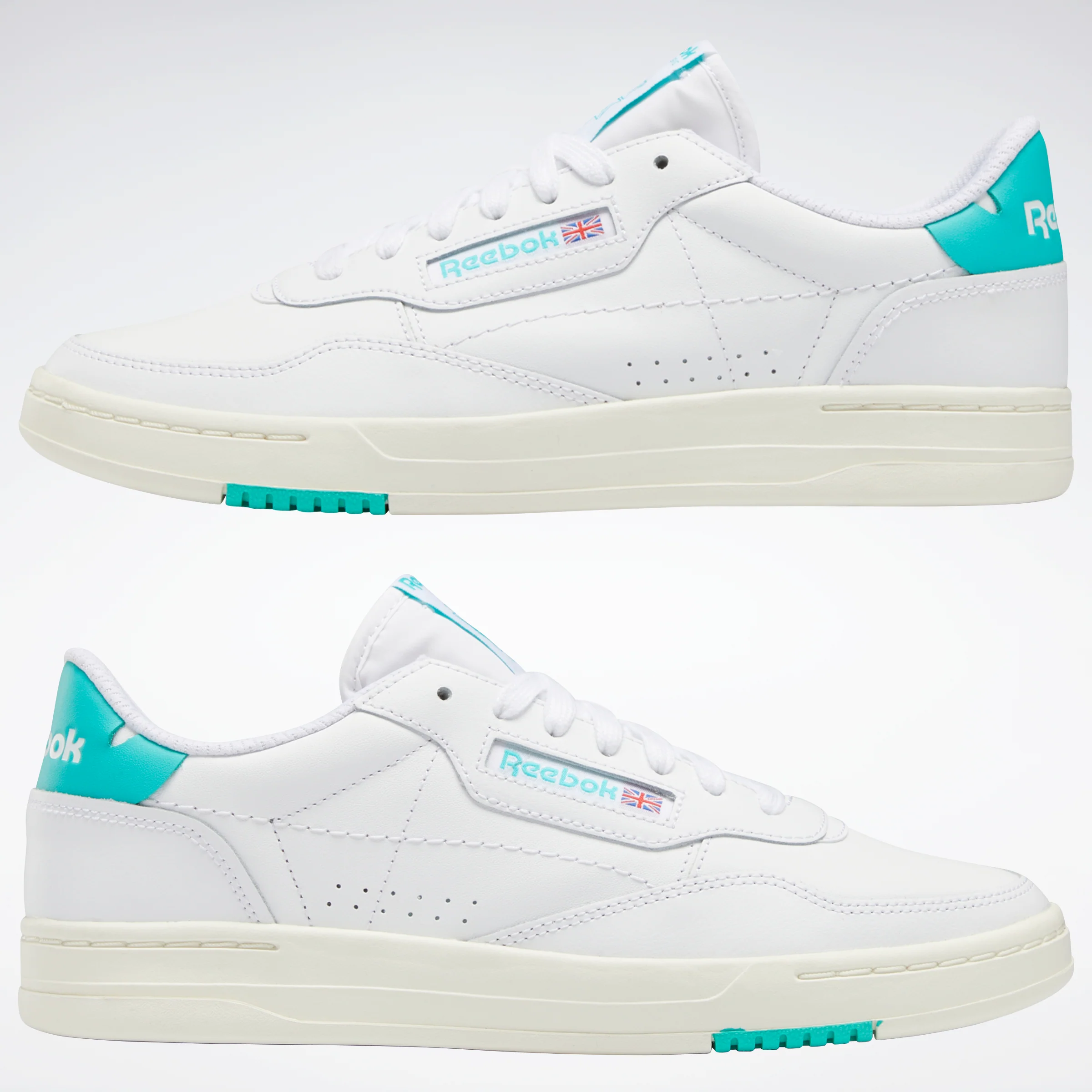 Reebok Footwear Men Court Peak Shoes Ftwwht/Chalk/Clatea - Image 9