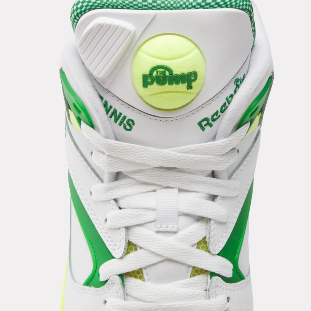 Reebok Footwear Men Court Victory Pump Shoes FTWWHT/GLEGRN/SOACYE - Image 6