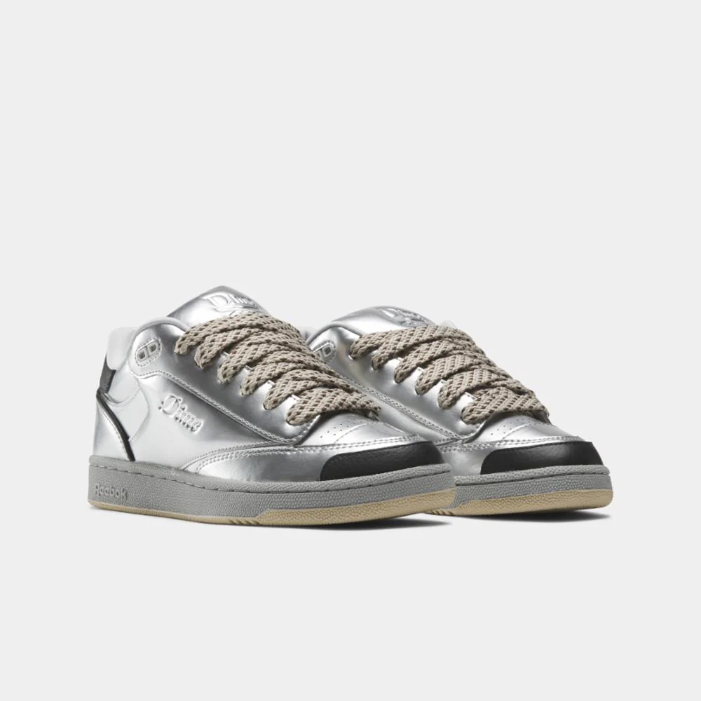 Reebok Footwear Men Dime Club C Bulc Shoes SILVMT/MODBEI/SILVMT - Image 6