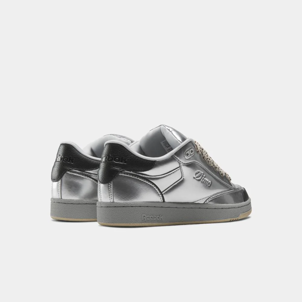 Reebok Footwear Men Dime Club C Bulc Shoes SILVMT/MODBEI/SILVMT - Image 7