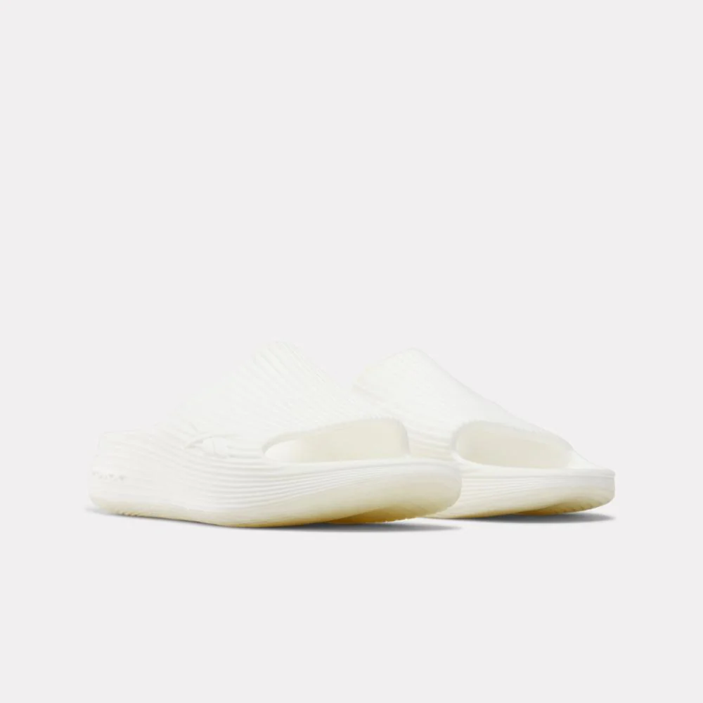 Reebok Footwear Men DMX Recovery Slides CHALK - Image 2